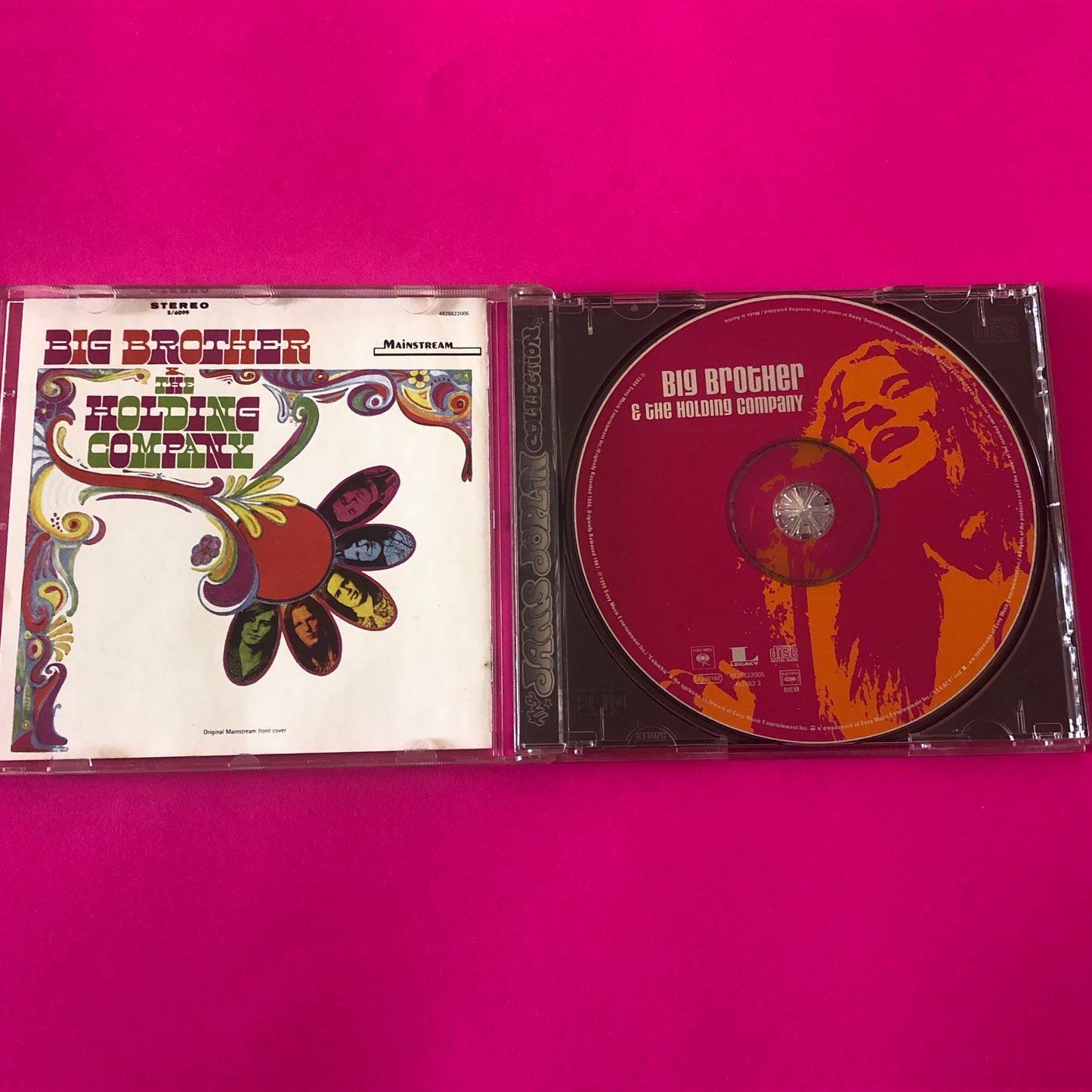 Big Brother & The Holding Company Featuring Janis Joplin : Big Brother & The Holding Company (CD, Album, RE, RM)