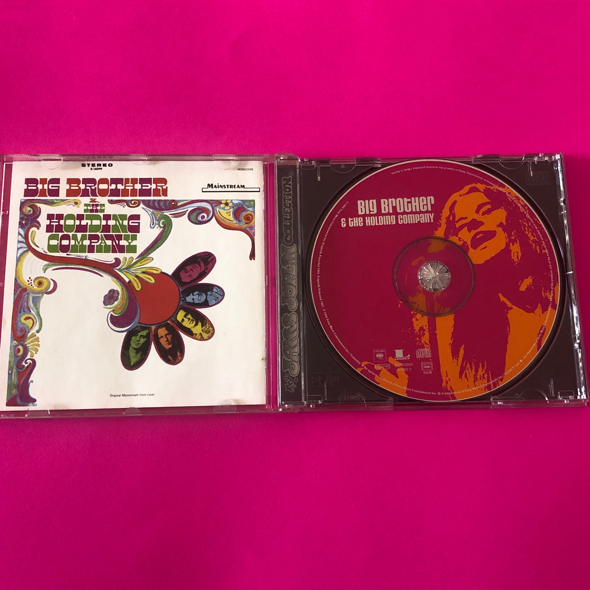Big Brother & The Holding Company Featuring Janis Joplin : Big Brother & The Holding Company (CD, Album, RE, RM)