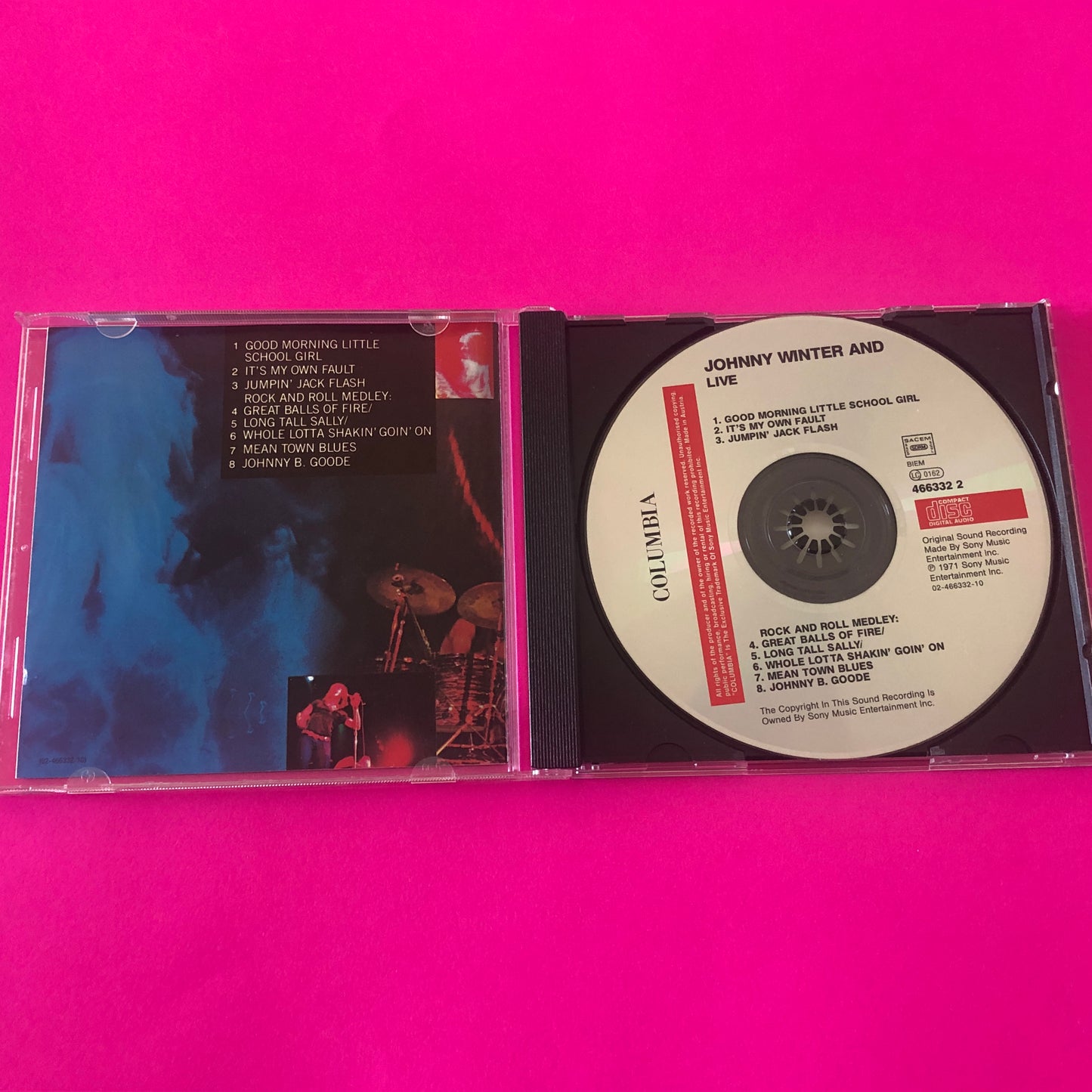 Johnny Winter And : Johnny Winter And Live (CD, Album, RE)