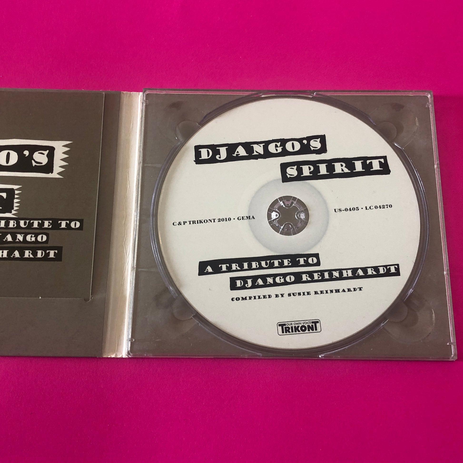 Various : Django's Spirit - A Tribute To Django Reinhardt (CD, Comp)