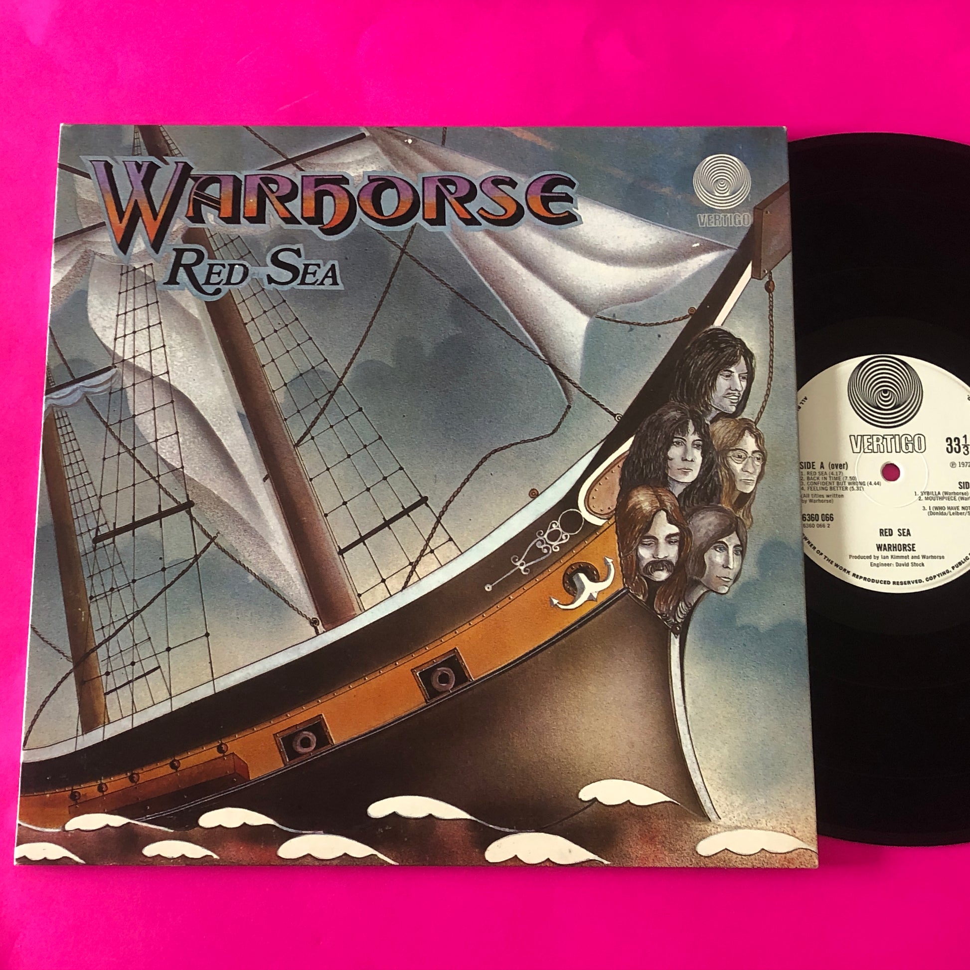 Warhorse (2) : Red Sea (LP, Album, Gat)