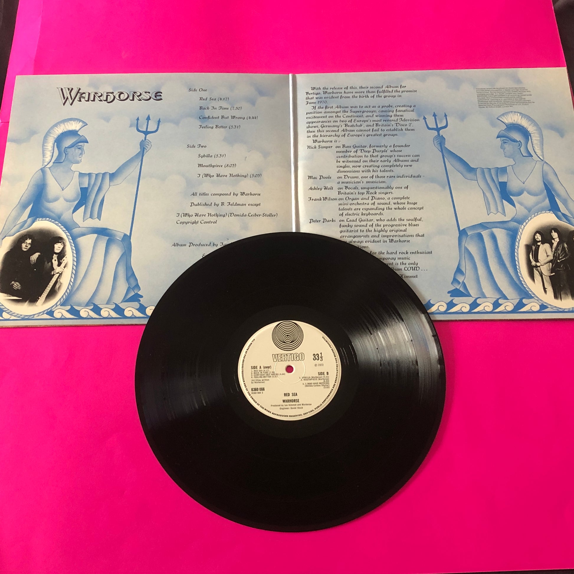 Warhorse (2) : Red Sea (LP, Album, Gat)