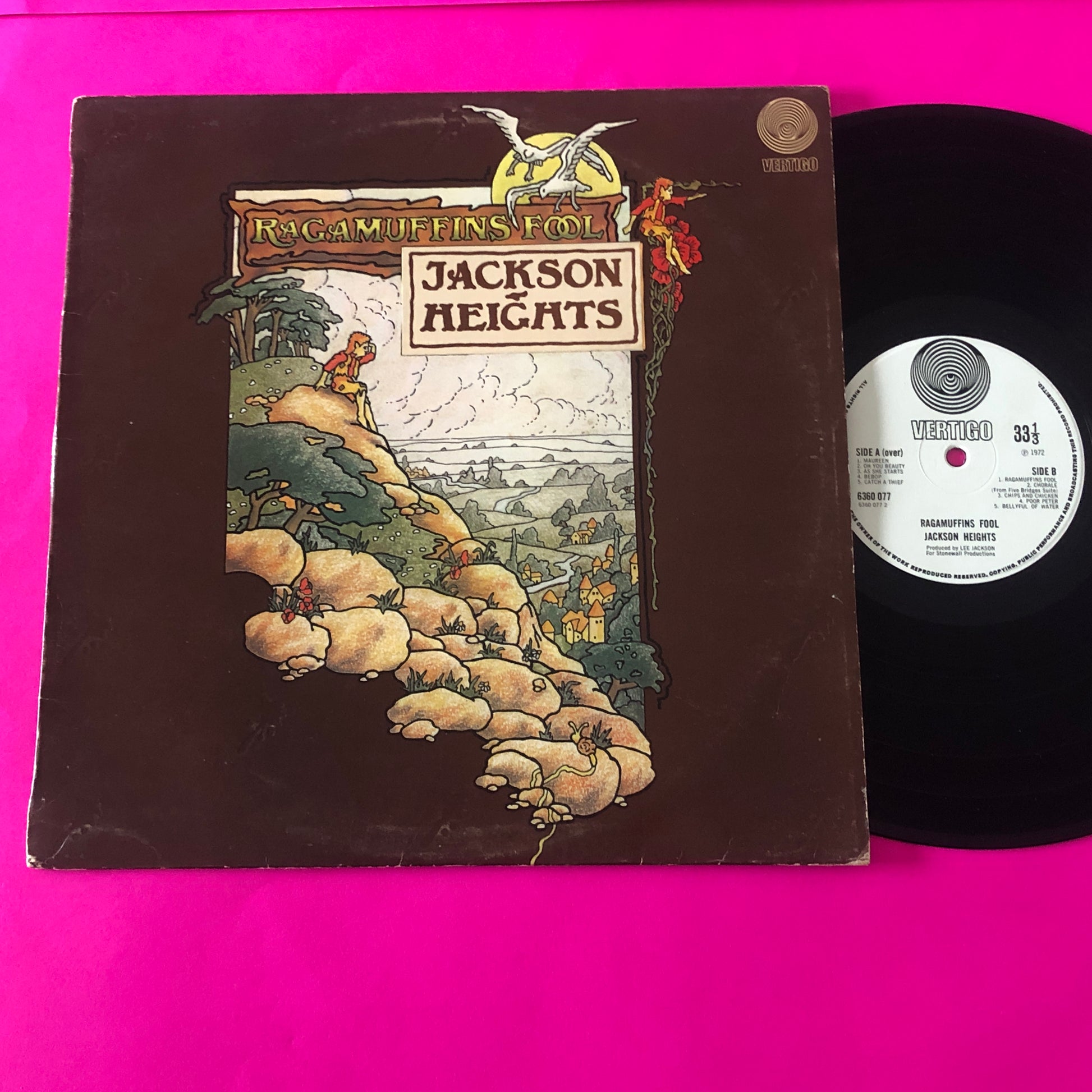 Jackson Heights : Ragamuffins Fool (LP, Album)