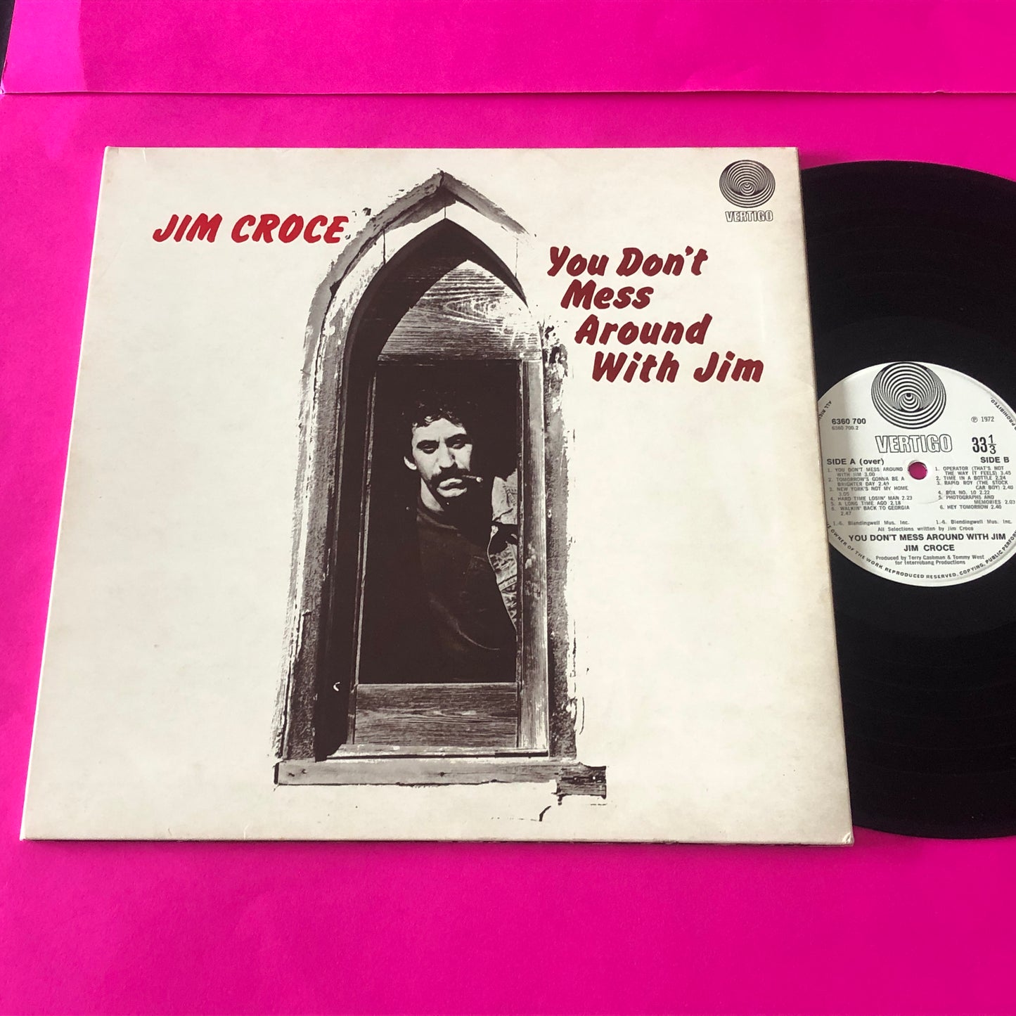Jim Croce : You Don't Mess Around With Jim (LP, Album)
