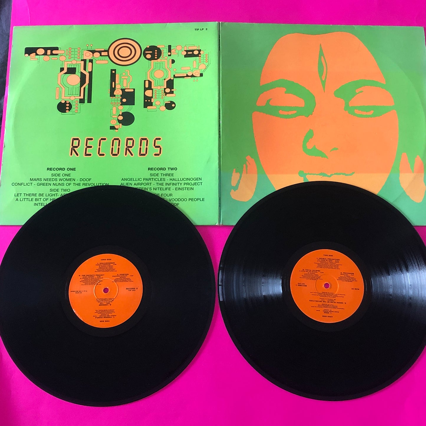 Various : Orange Compilation (2xLP, Comp)