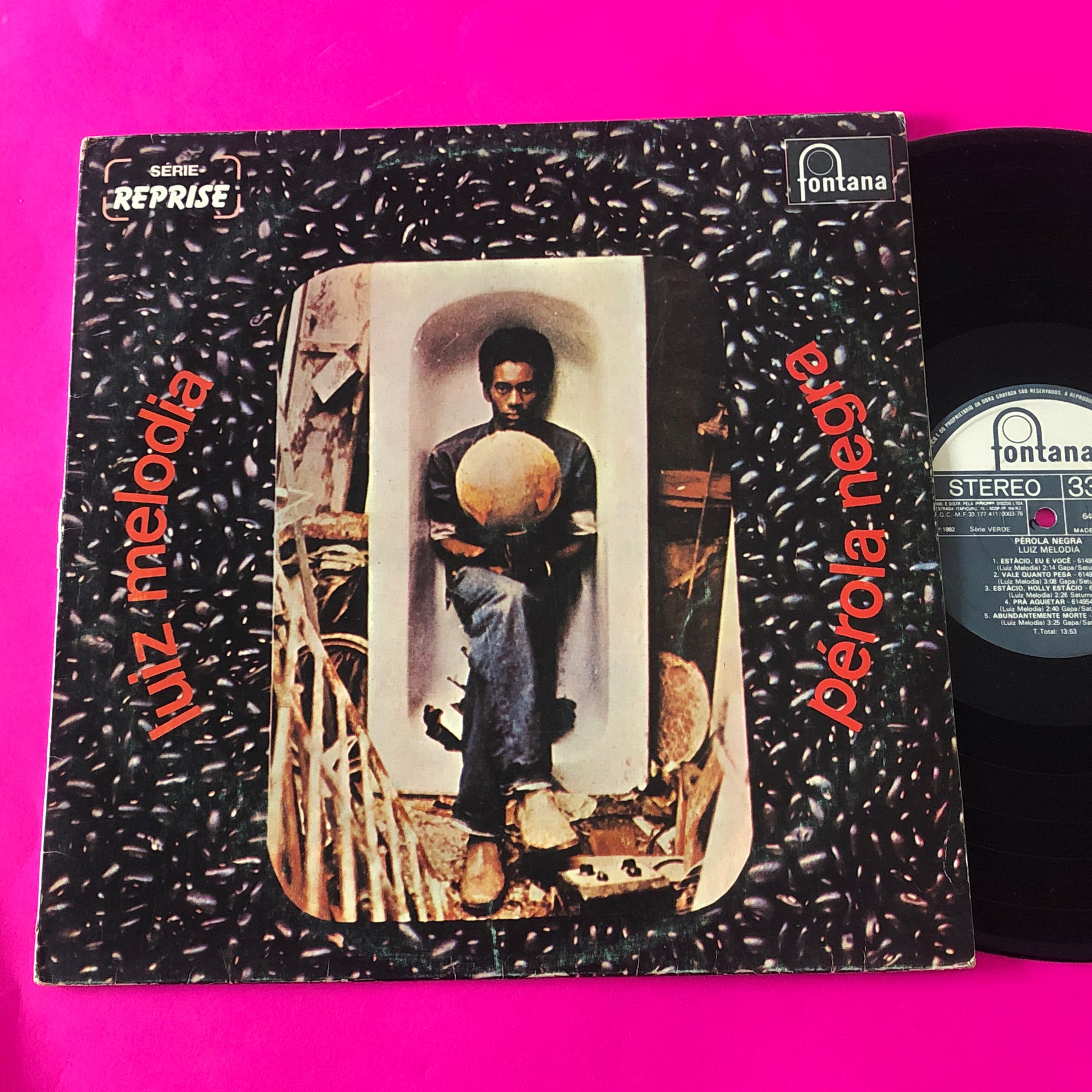 Luiz Melodia : Pérola Negra (LP, Album, RE)