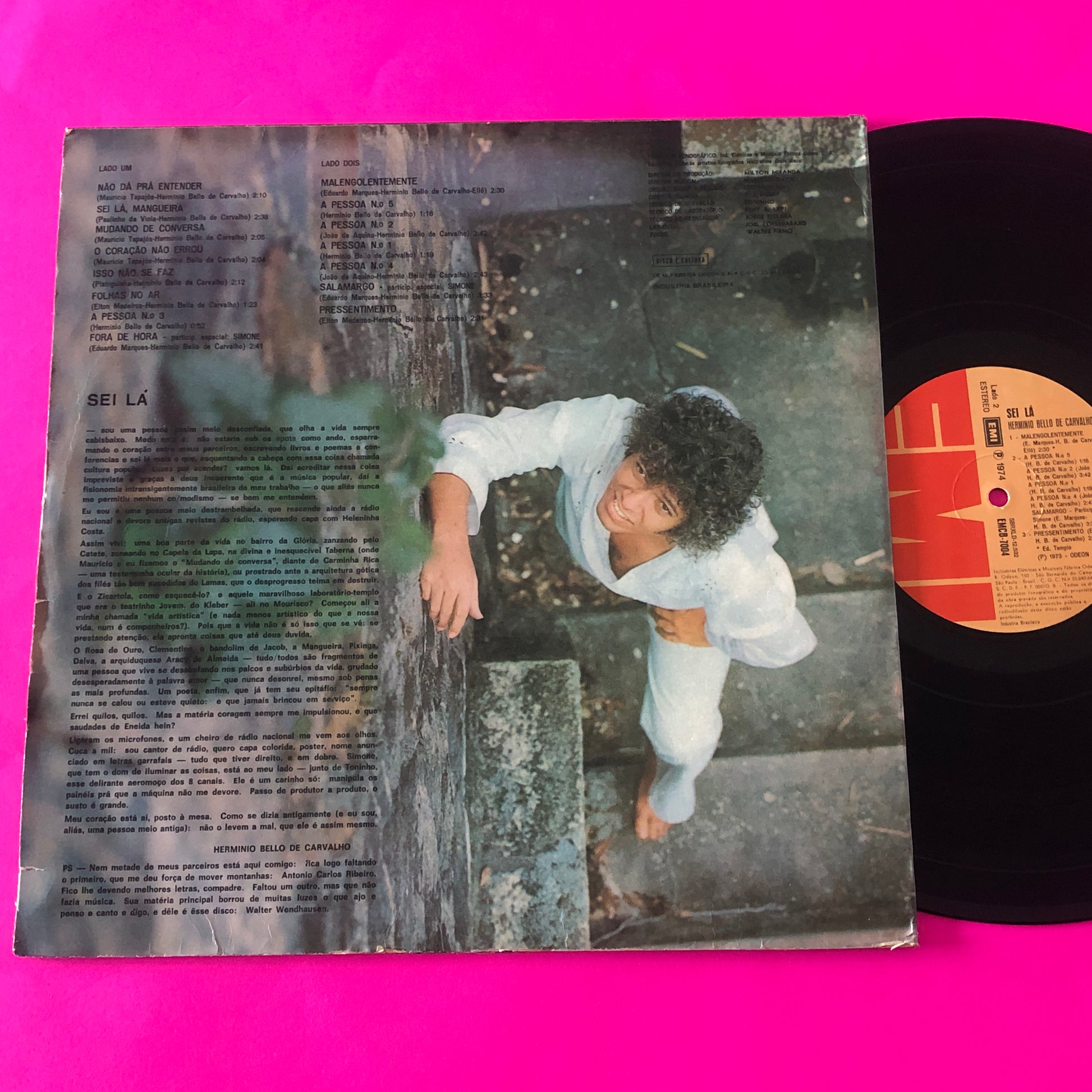 Hermínio Bello De Carvalho : Sei Lá (LP, Album)