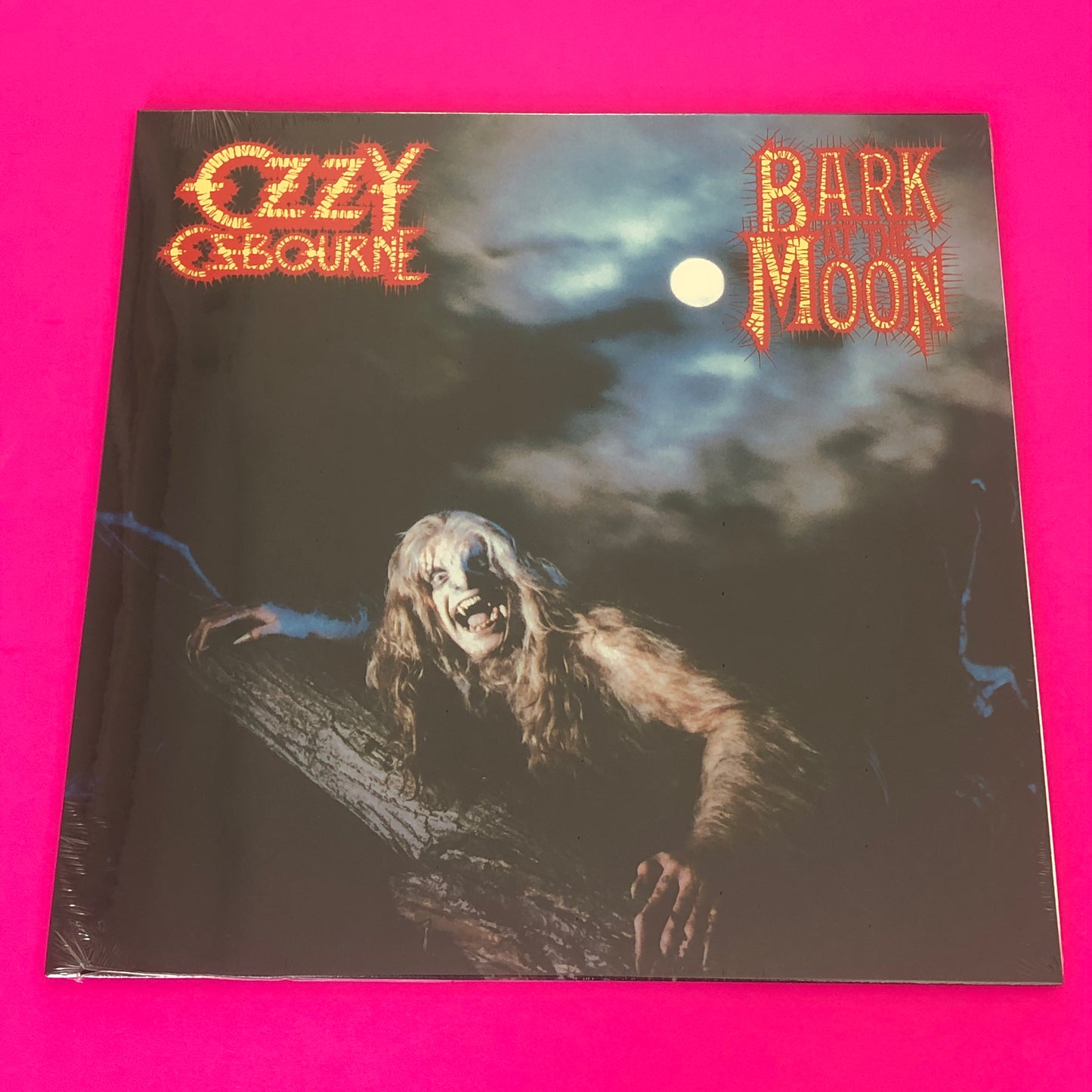 Ozzy Osbourne : Bark At The Moon (LP, Album, RE)