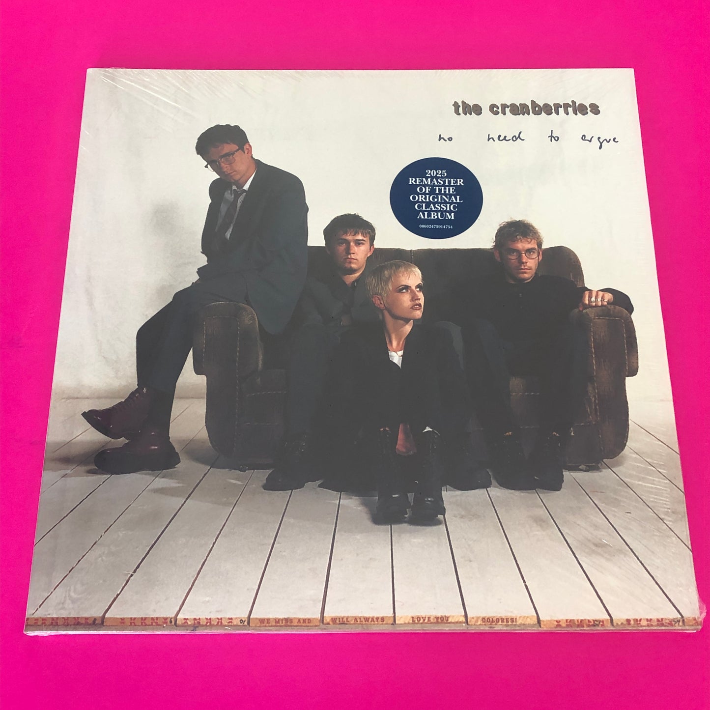 The Cranberries : No Need To Argue (LP,Album,Reissue,Remastered,Stereo)