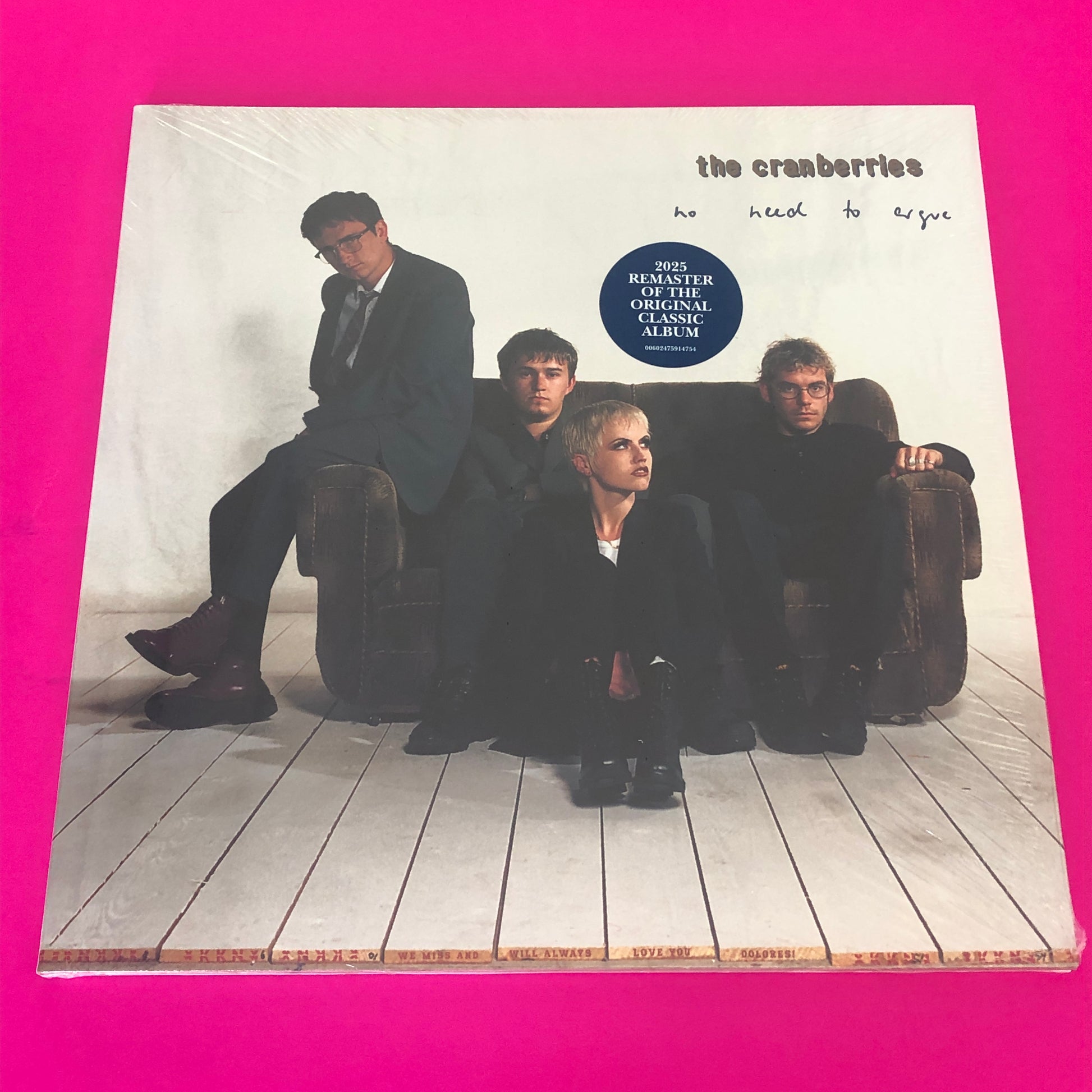 The Cranberries : No Need To Argue (LP,Album,Reissue,Remastered,Stereo)