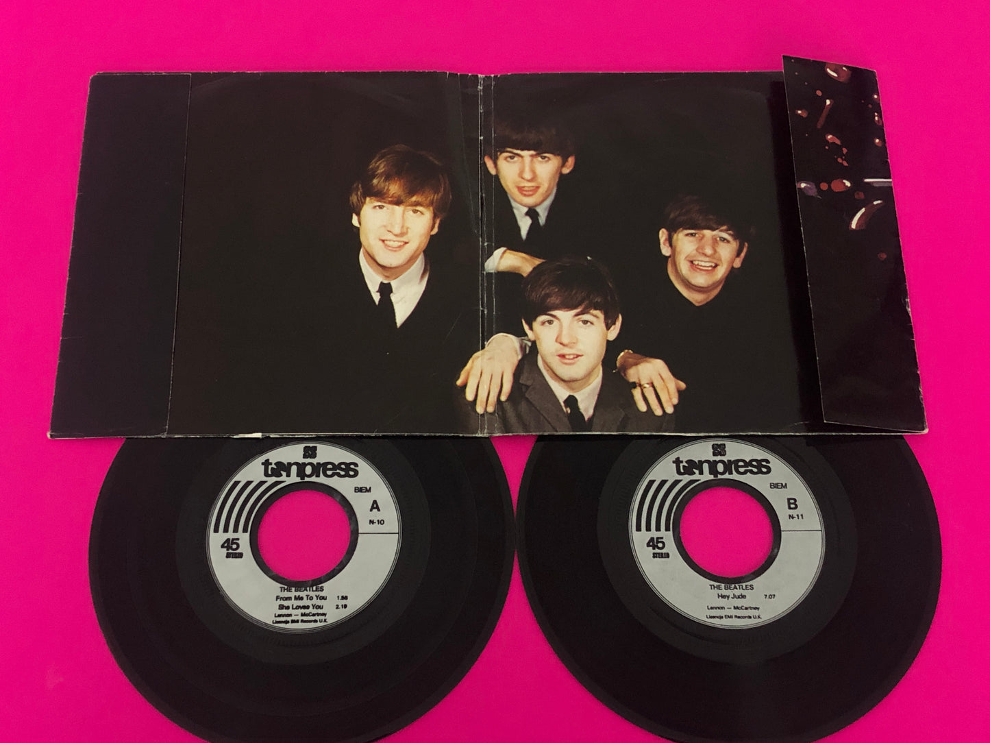 The Beatles : The Beatles (2x7", EP, Gat)