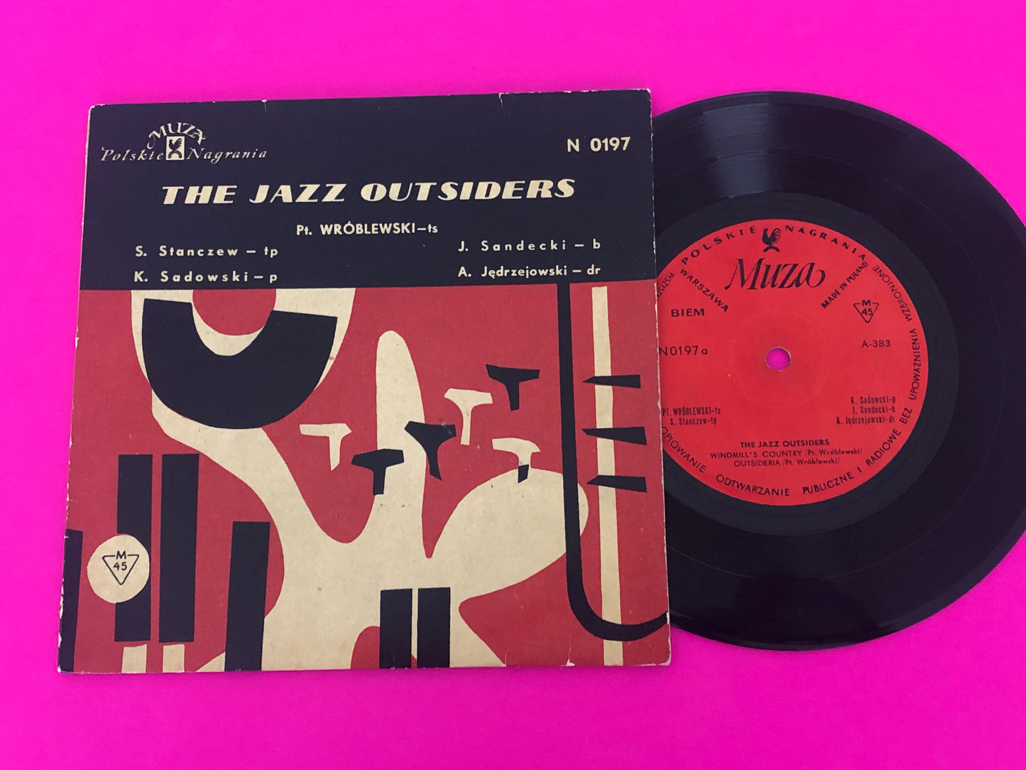 The Jazz Outsiders : Windmill's Country  (7", EP, Mono, Pic)