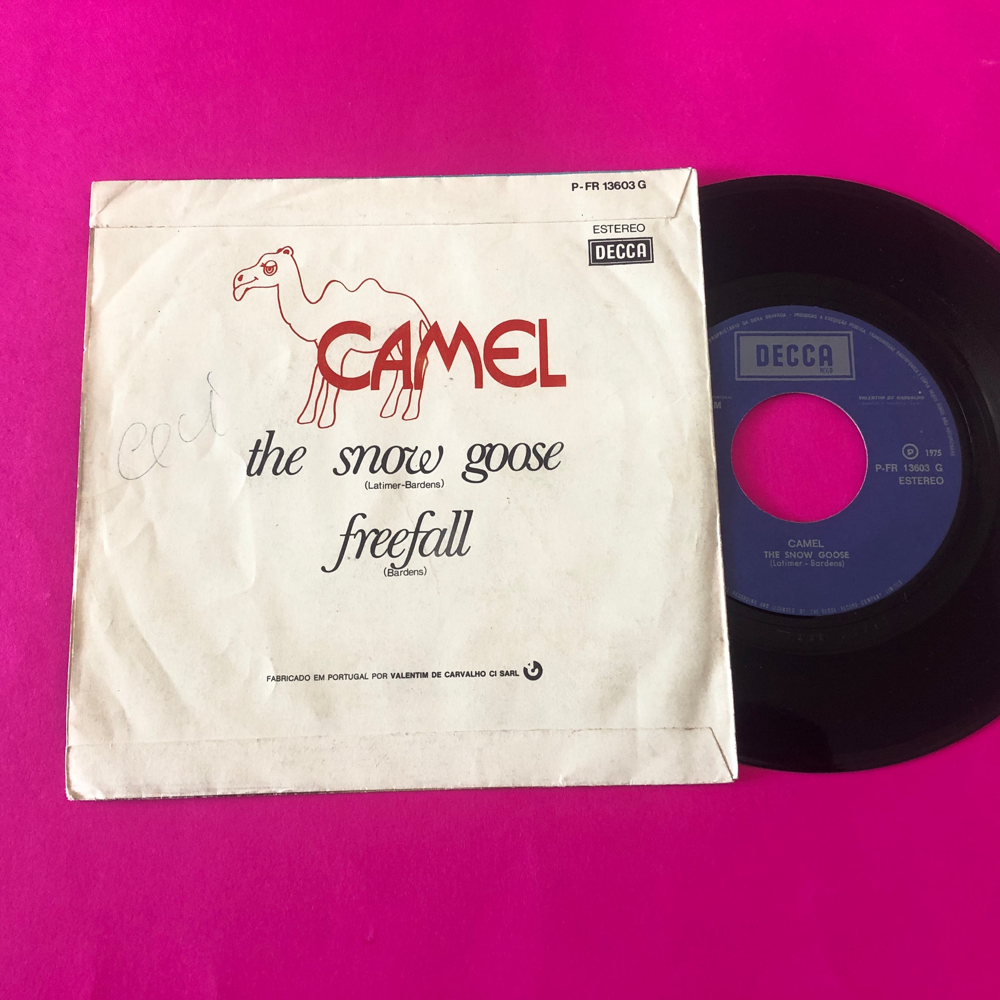 Camel : The Snow Goose  (7", Single)