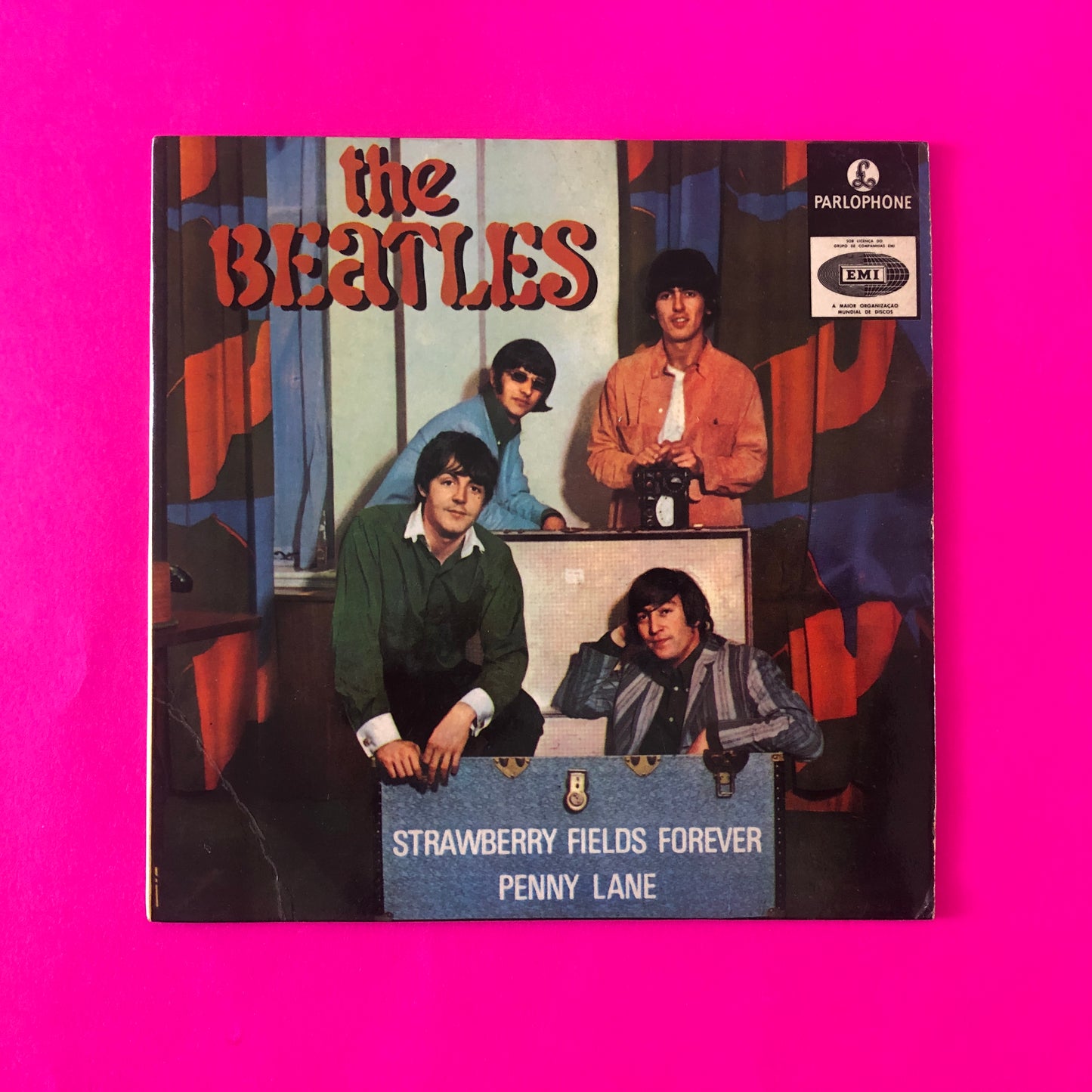 The Beatles : Strawberry Fields Forever / Penny Lane (7", EP, Mono)