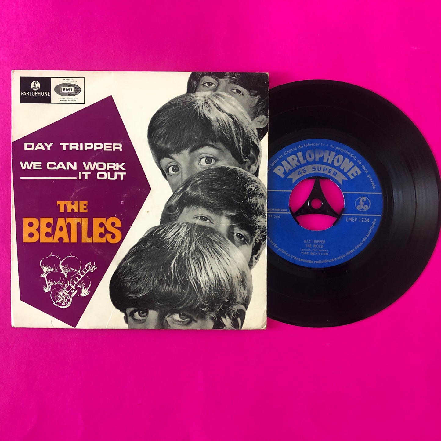 The Beatles : Day Tripper / We Can Work It Out (7", EP)