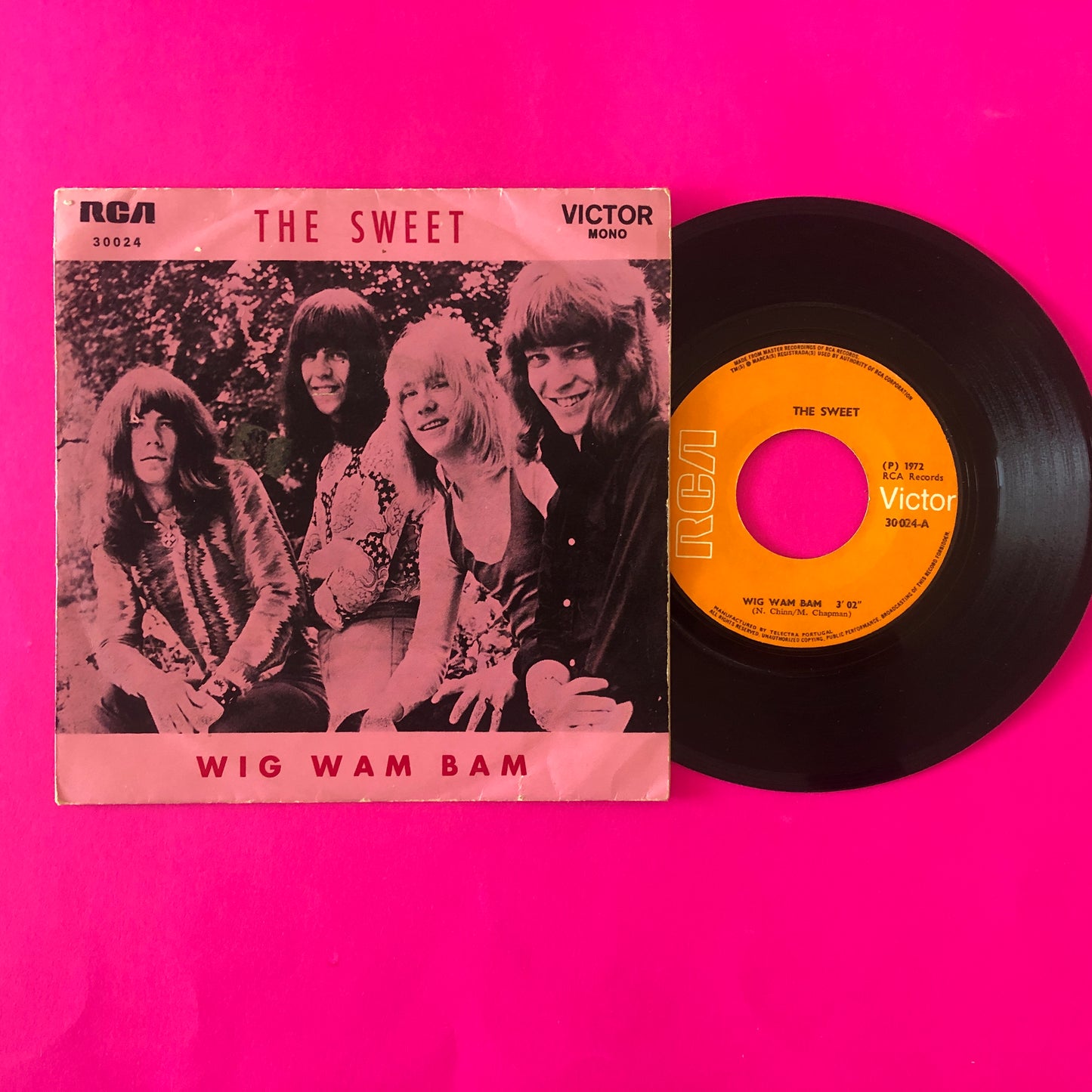 The Sweet : Wig-Wam Bam (7", Single)