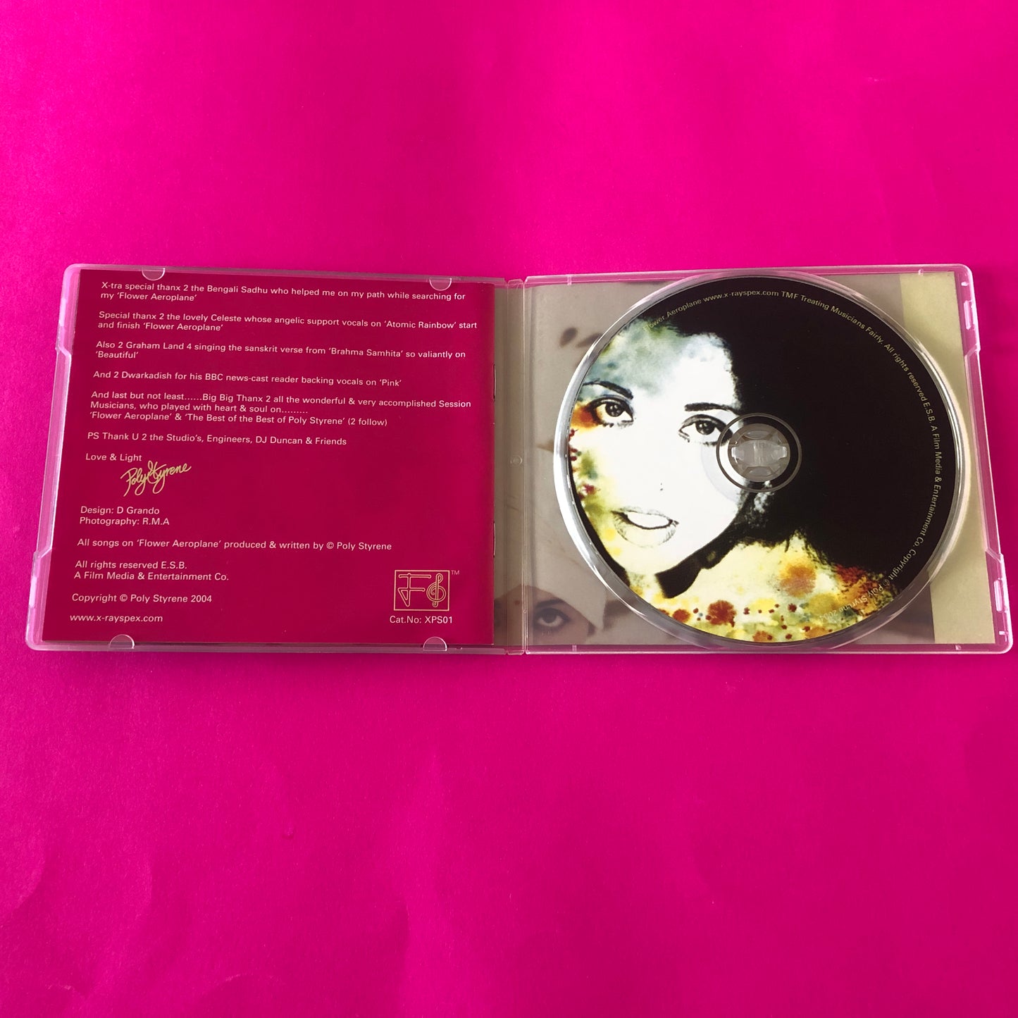 Poly Styrene : Flower Aeroplane (CD, Album)