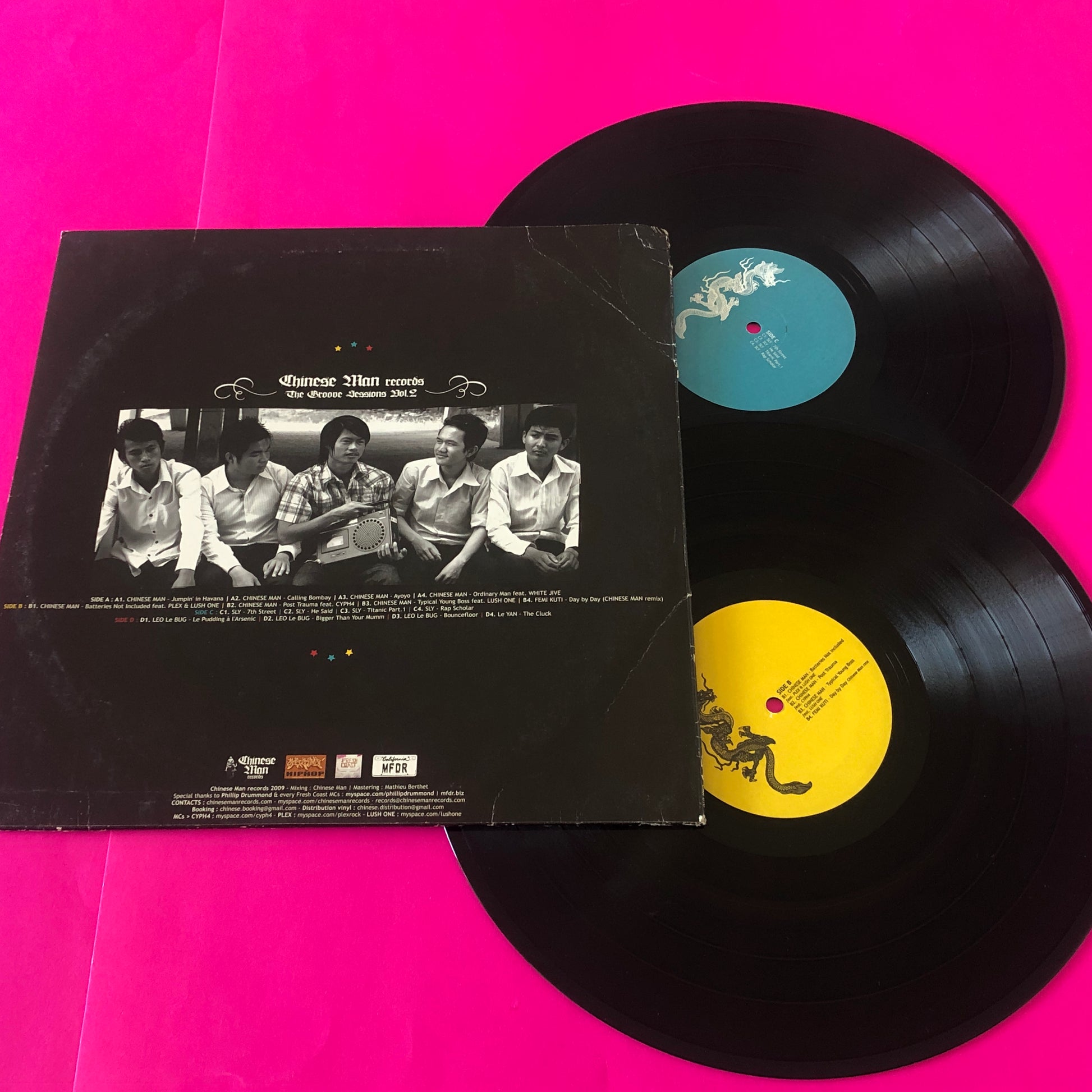 Chinese Man : The Groove Sessions Vol. 2 (2xLP)