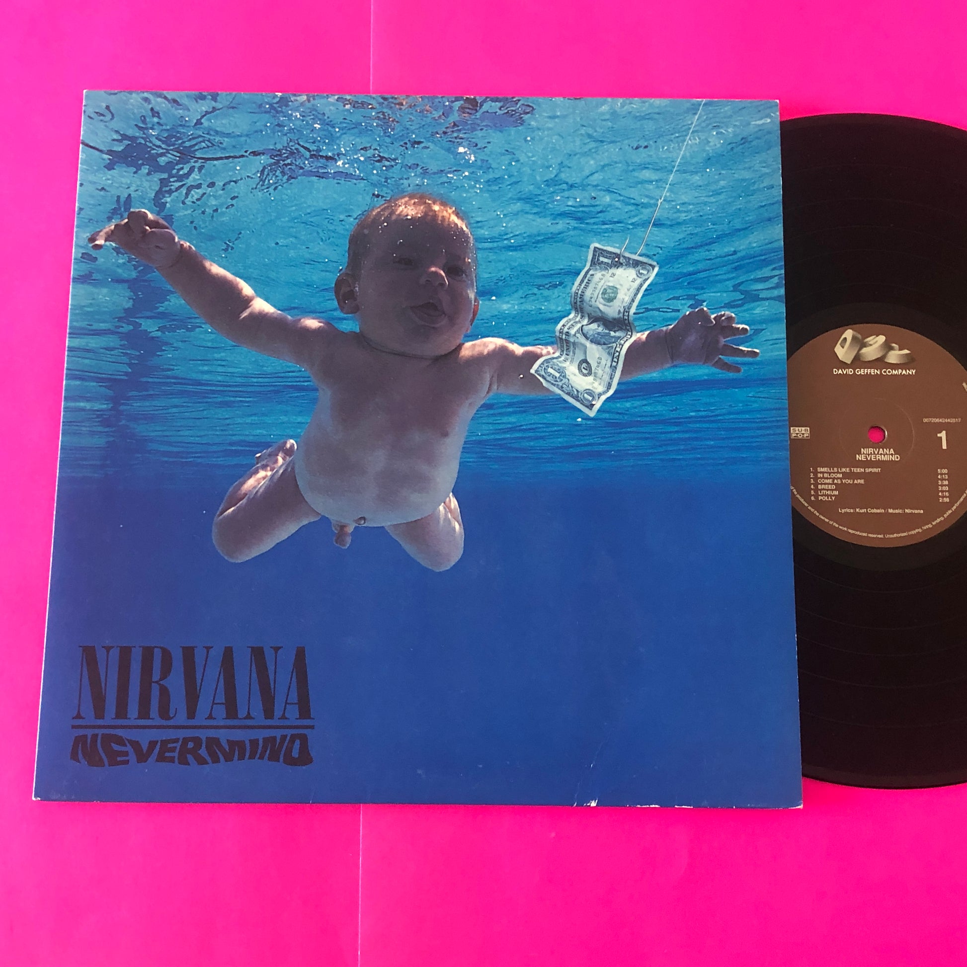 Nirvana : Nevermind (LP, Album, RE, RP)