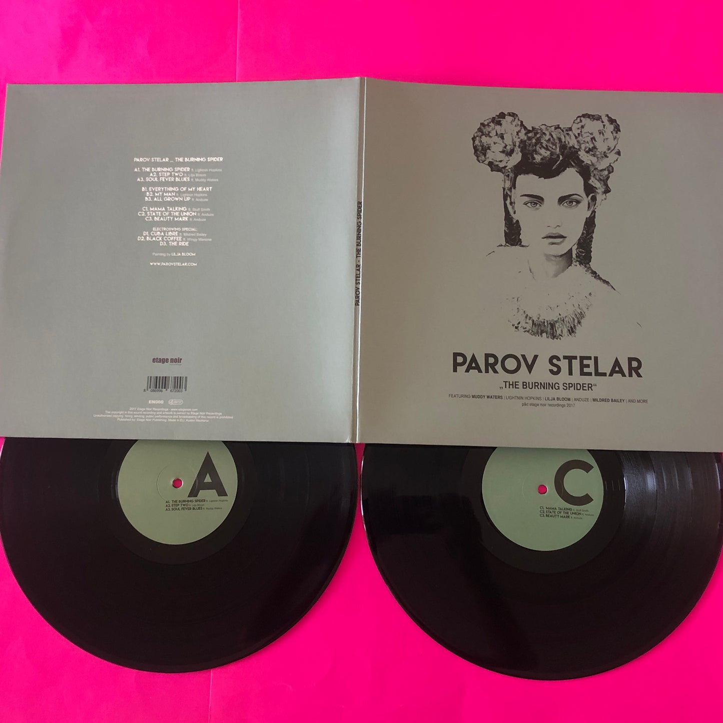 Parov Stelar : The Burning Spider (2x12", Album)