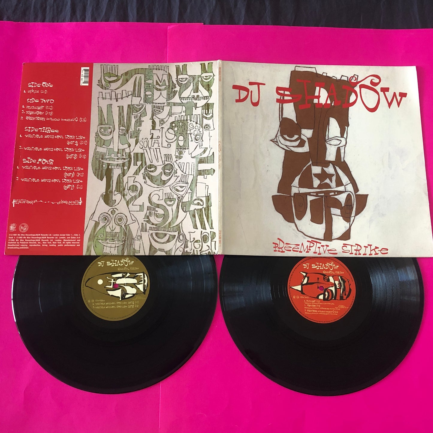 DJ Shadow : Preemptive Strike (2xLP, Comp, Ltd, RE)