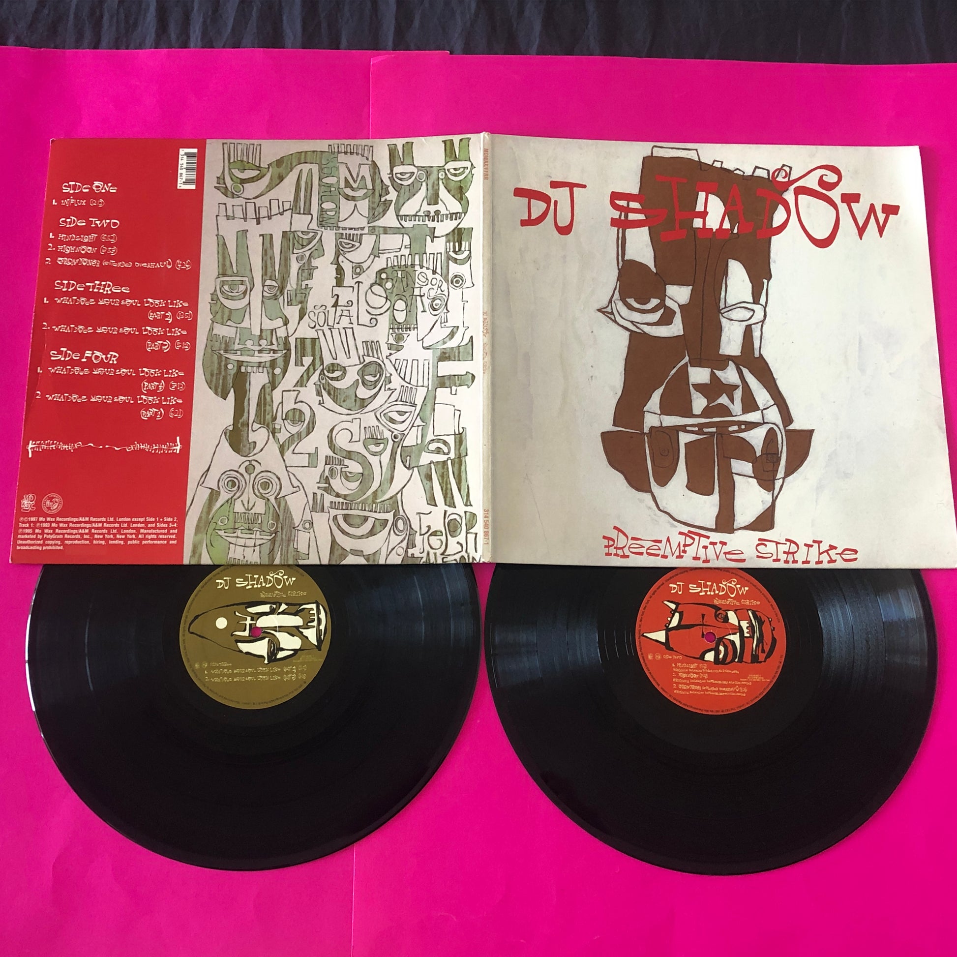 DJ Shadow : Preemptive Strike (2xLP, Comp, Ltd, RE)