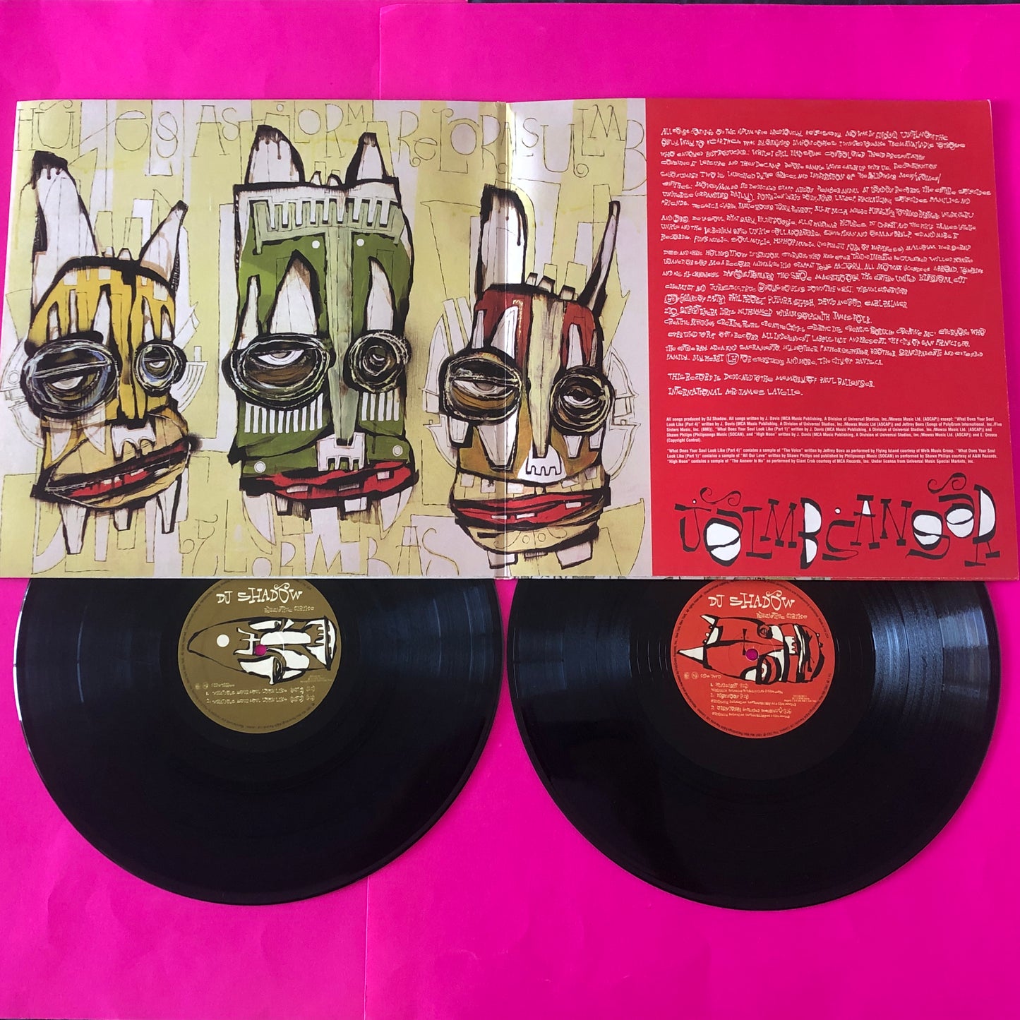 DJ Shadow : Preemptive Strike (2xLP, Comp, Ltd, RE)