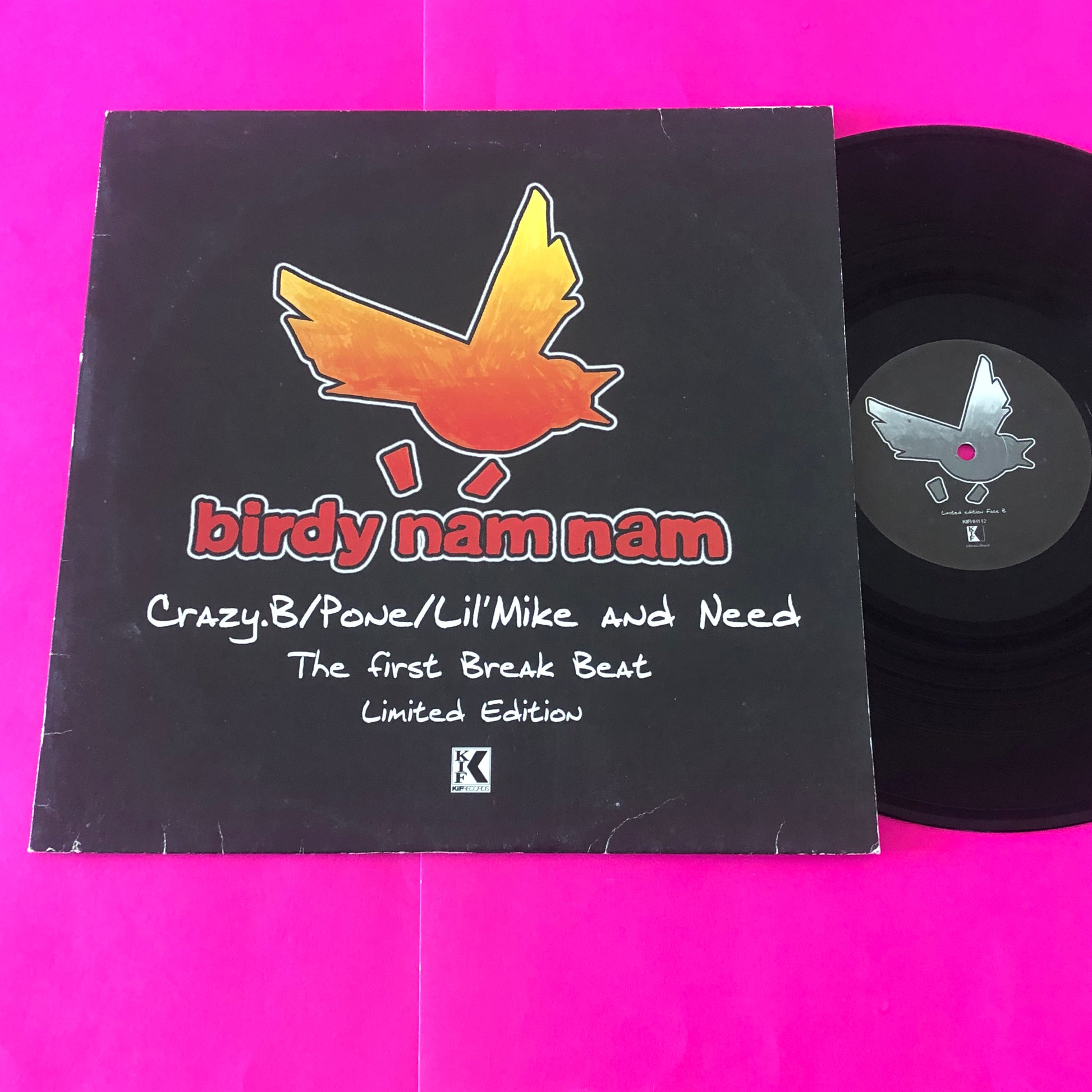 Birdy Nam Nam : The First Break Beat (12", Ltd, RP)