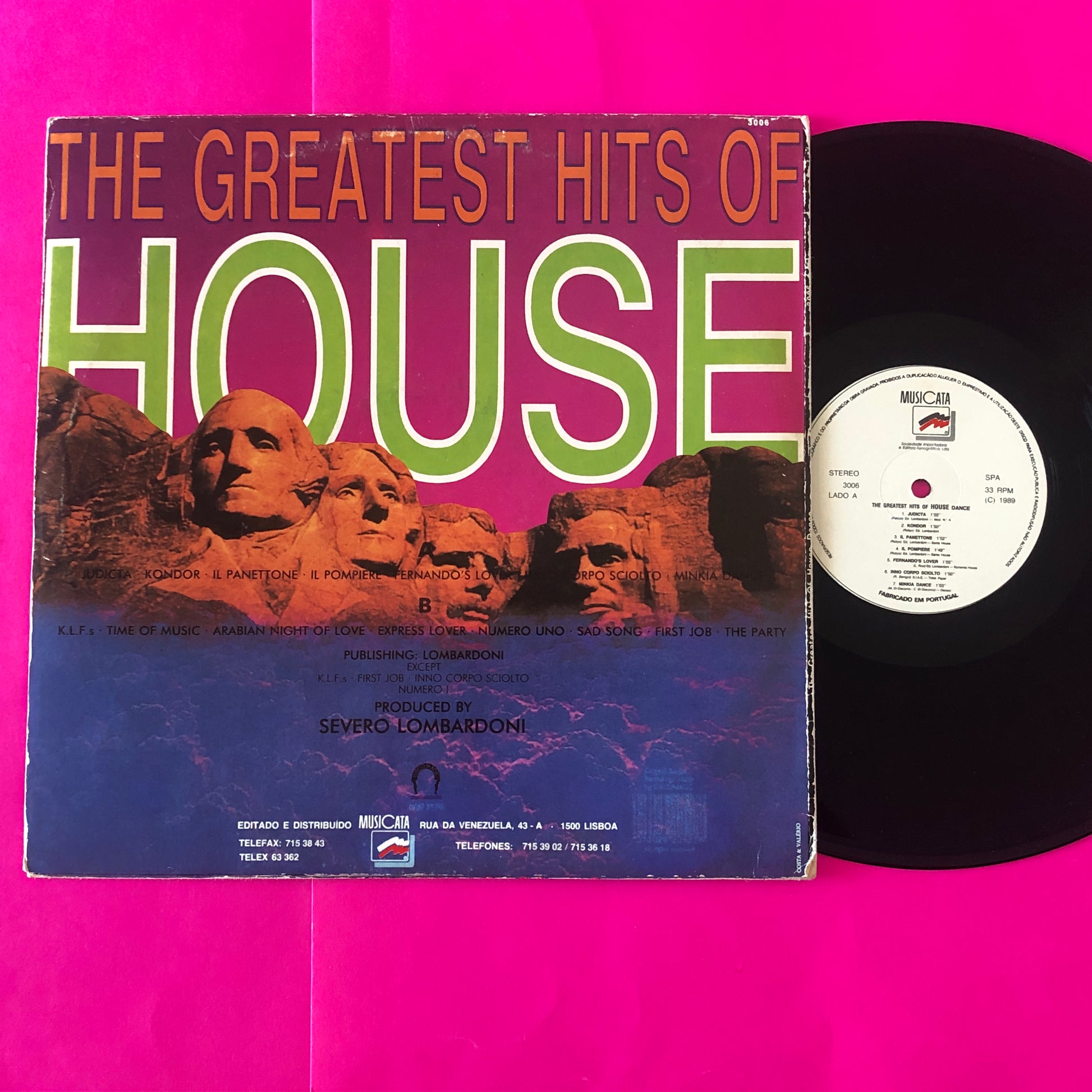 Various : The Greatest Hits Of House Dance (LP, Album)