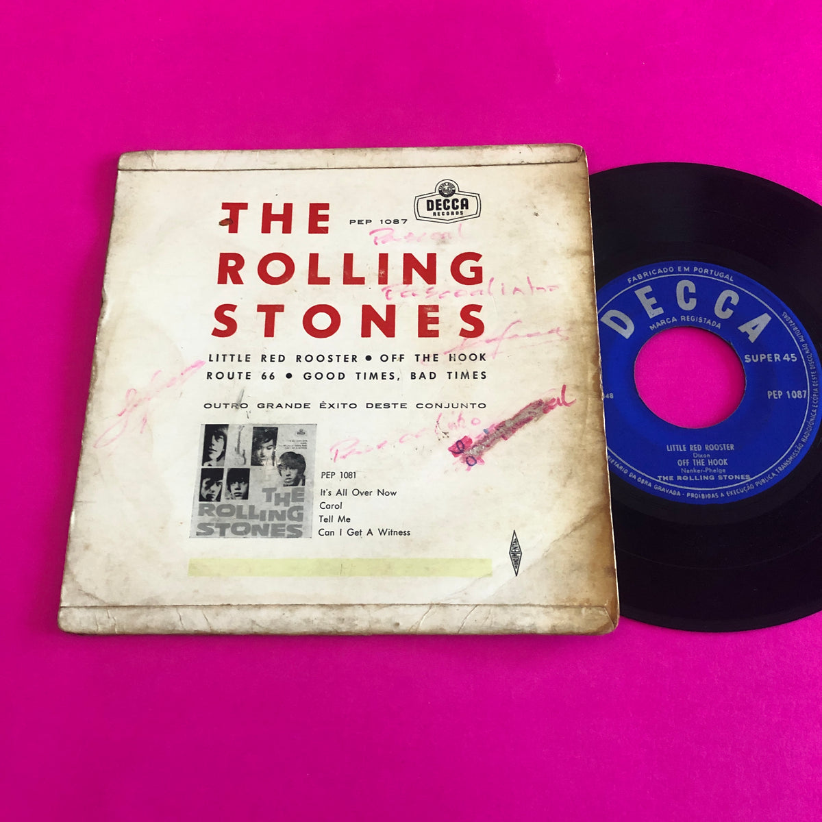 The Rolling Stones : The Rolling Stones, Now! (7")