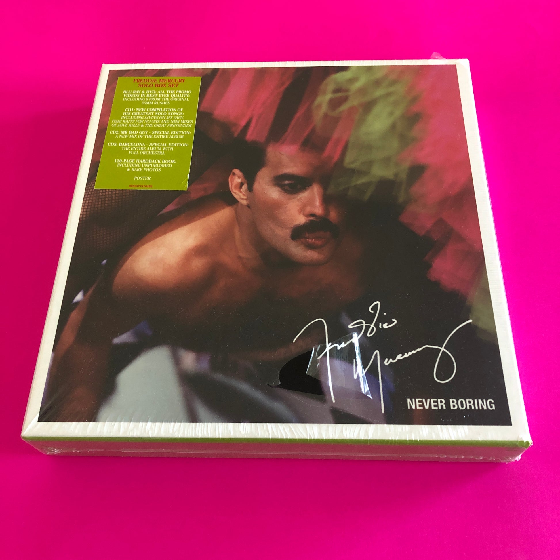 Freddie Mercury : Never Boring (Box, Comp + CD, Comp + CD, Album, RE, S/Edition + )