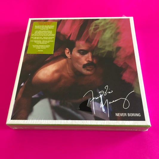 Freddie Mercury : Never Boring (Box, Comp + CD, Comp + CD, Album, RE, S/Edition + )