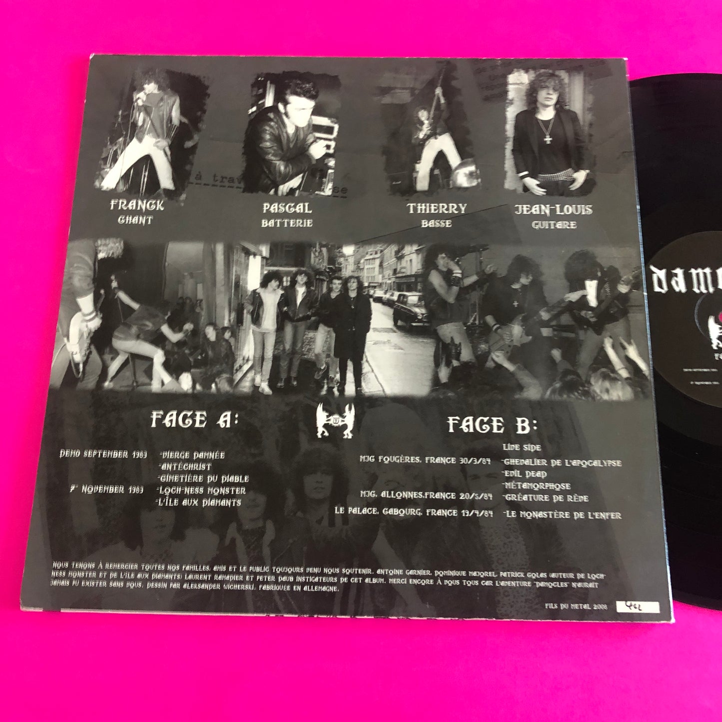 Damocles (3) : Damocles (LP, Comp, Ltd, Num)