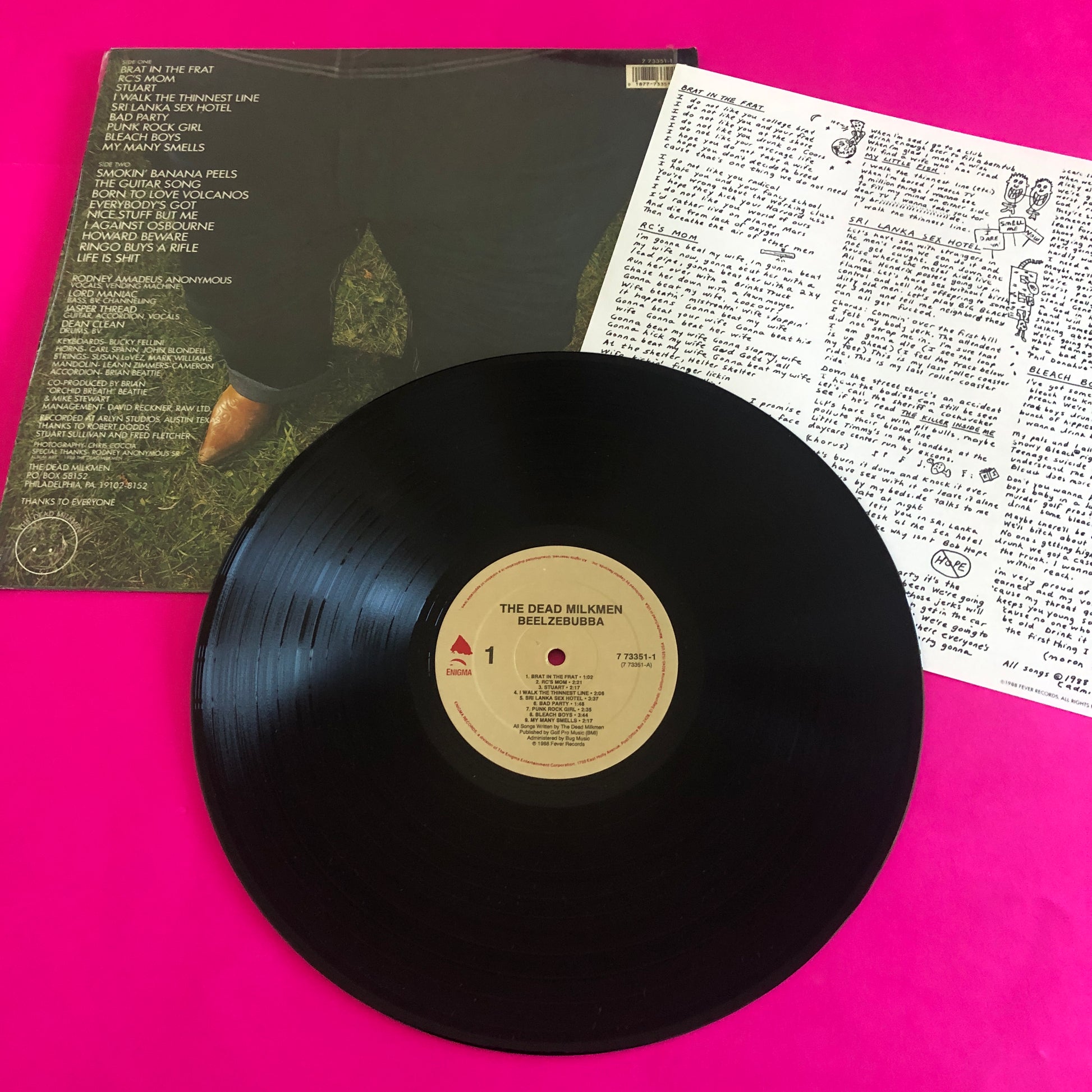 The Dead Milkmen : Beelzebubba (LP, Album, All)