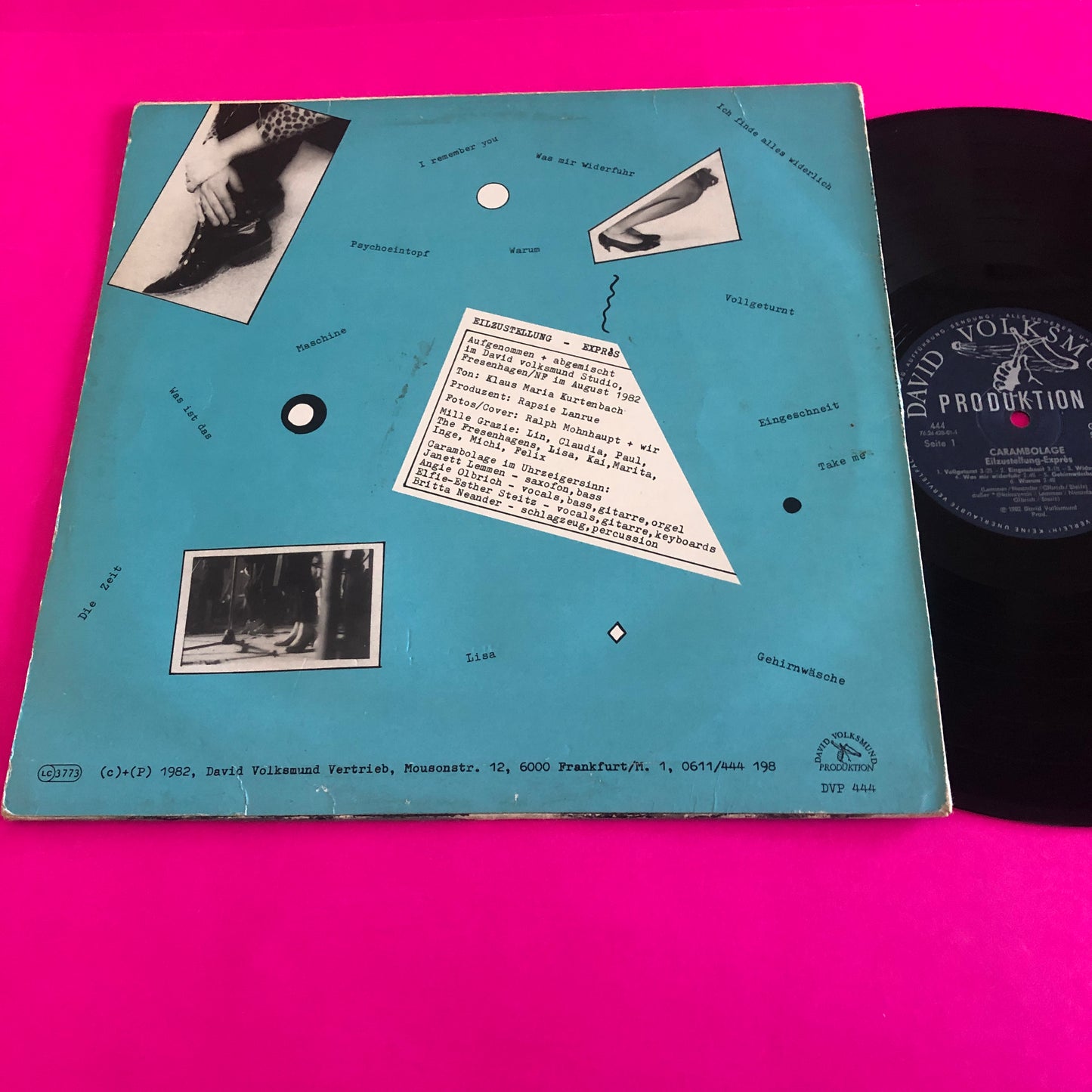 Carambolage : Eilzustellung-Exprès (LP, Album)