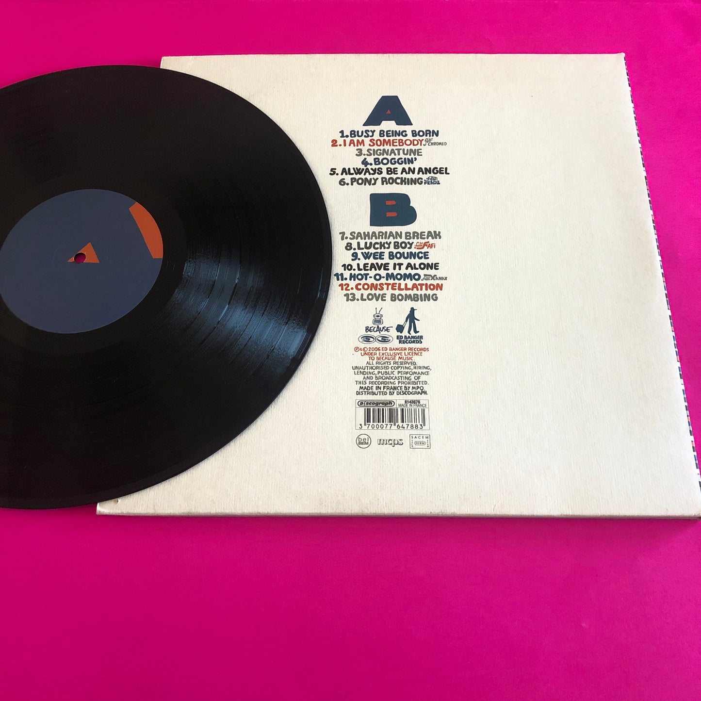 DJ Mehdi : Lucky Boy (LP, Album, Gat)