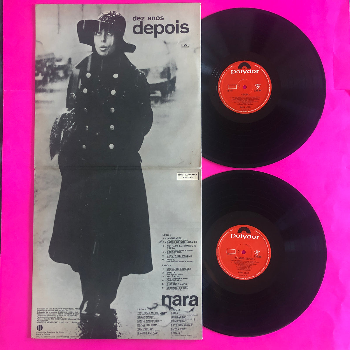 Nara Leão : Dez Anos Depois (2xLP, Album, Mono, RE)