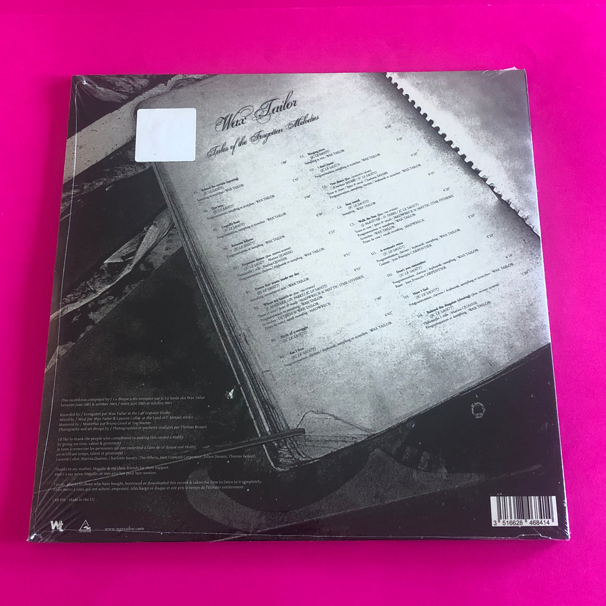 Wax Tailor : Tales Of The Forgotten Melodies (2xLP, Album, RE, Mar + 7" + Gat)