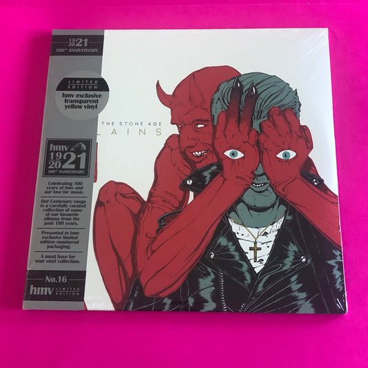 Queens Of The Stone Age : Villains (LP, Yel + LP, S/Sided, Etch, Yel + Album, Ltd, RE)