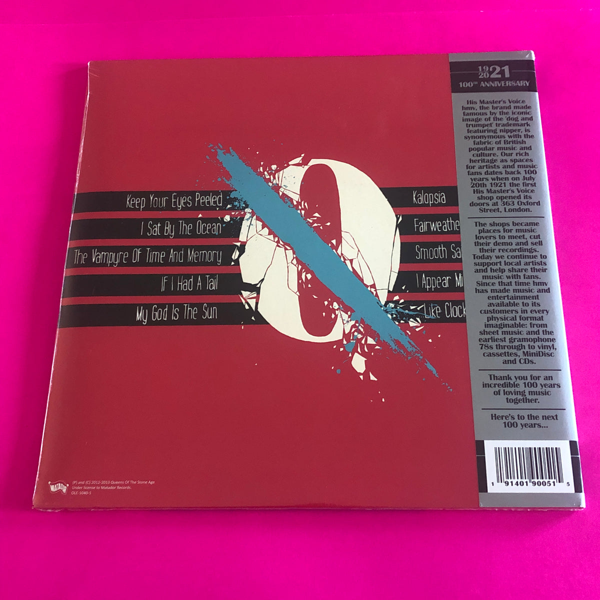 Queens Of The Stone Age : ...Like Clockwork (2xLP, Album, Ltd, RE, Whi)