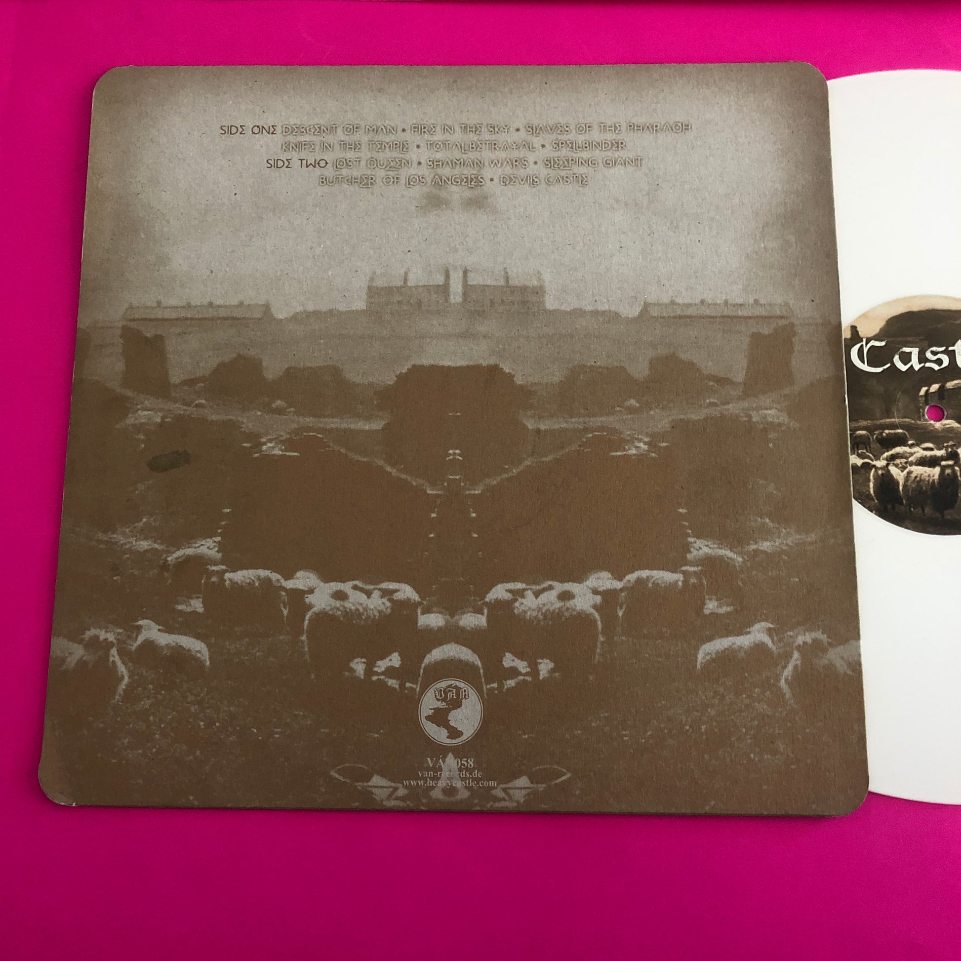 Castle (5) : In Witch Order (LP, Album, Ltd, Whi)