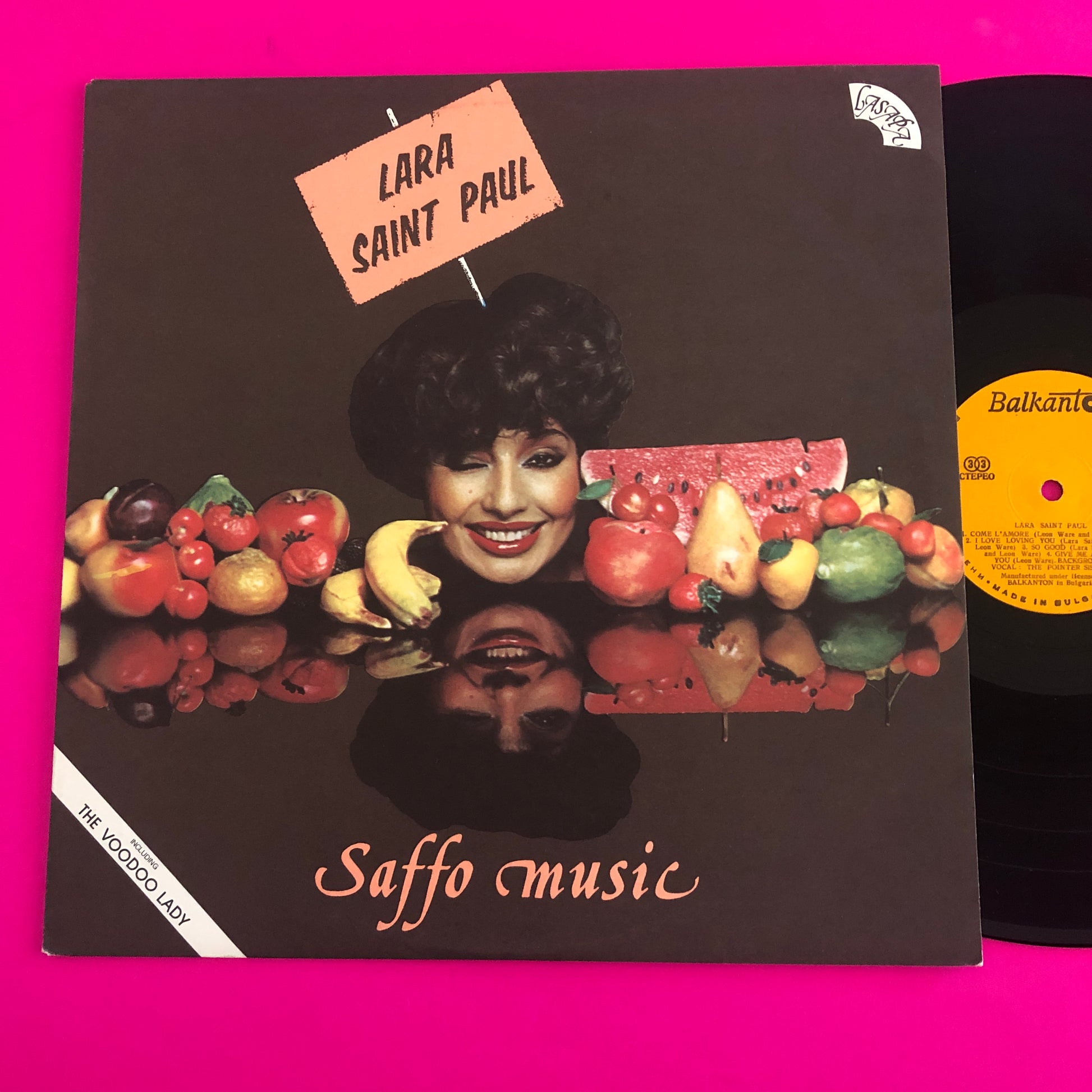 Lara Saint Paul : Saffo Music (LP, Album)