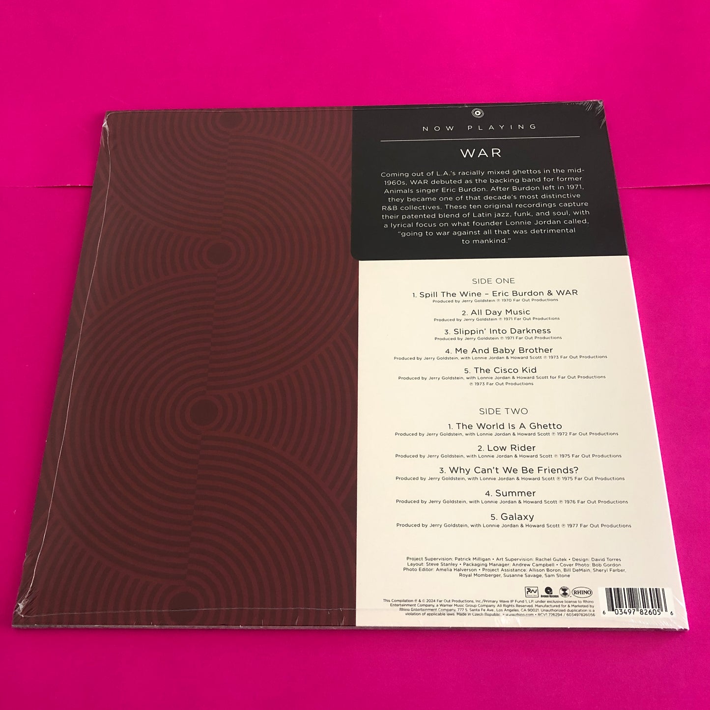 War : Now Playing (LP, Comp, Red)