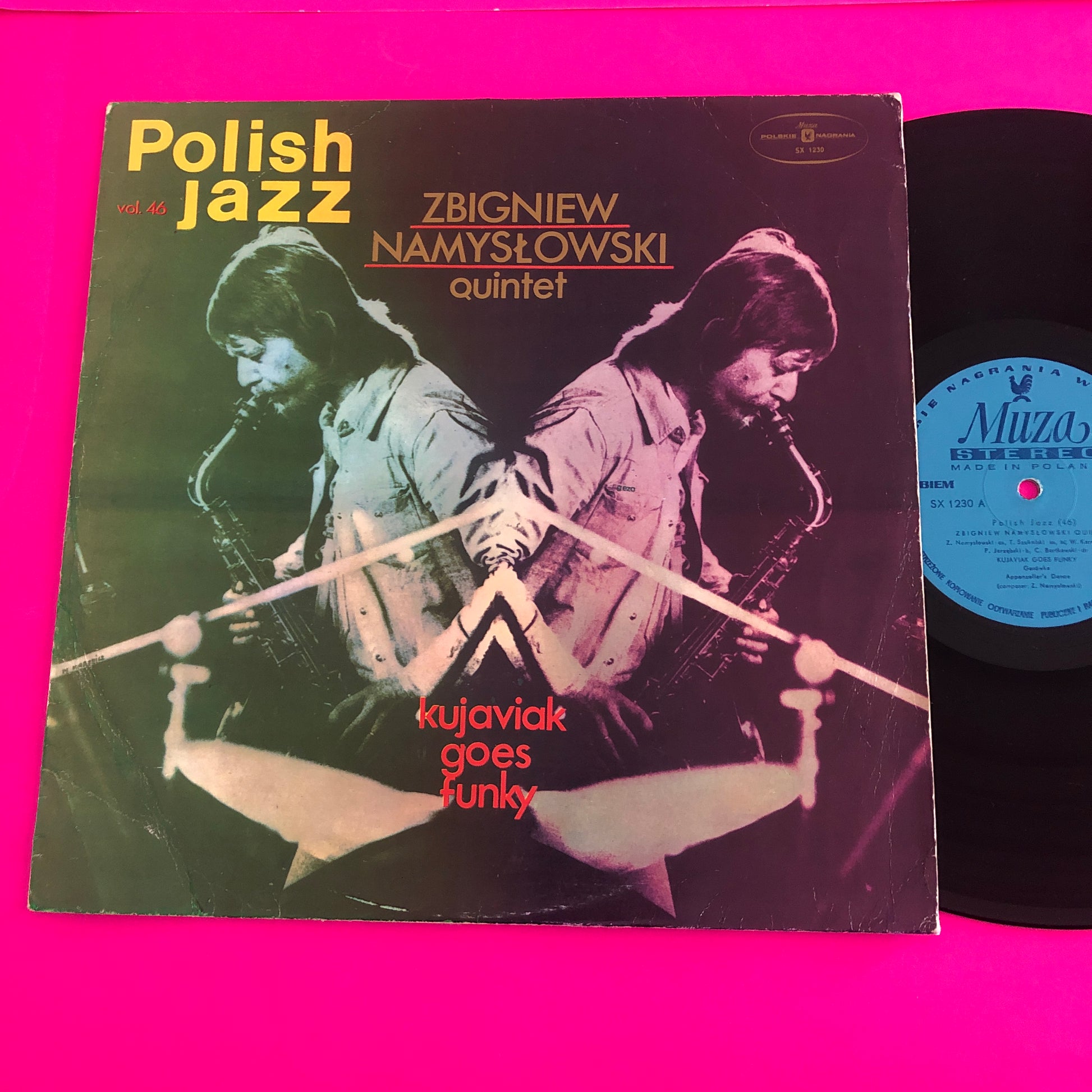 Zbigniew Namysłowski Quintet : Kujaviak Goes Funky (LP, Album, Blu)