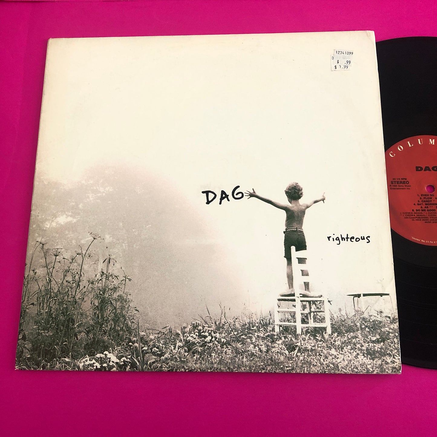 Dag : Righteous (LP, Album, Promo)