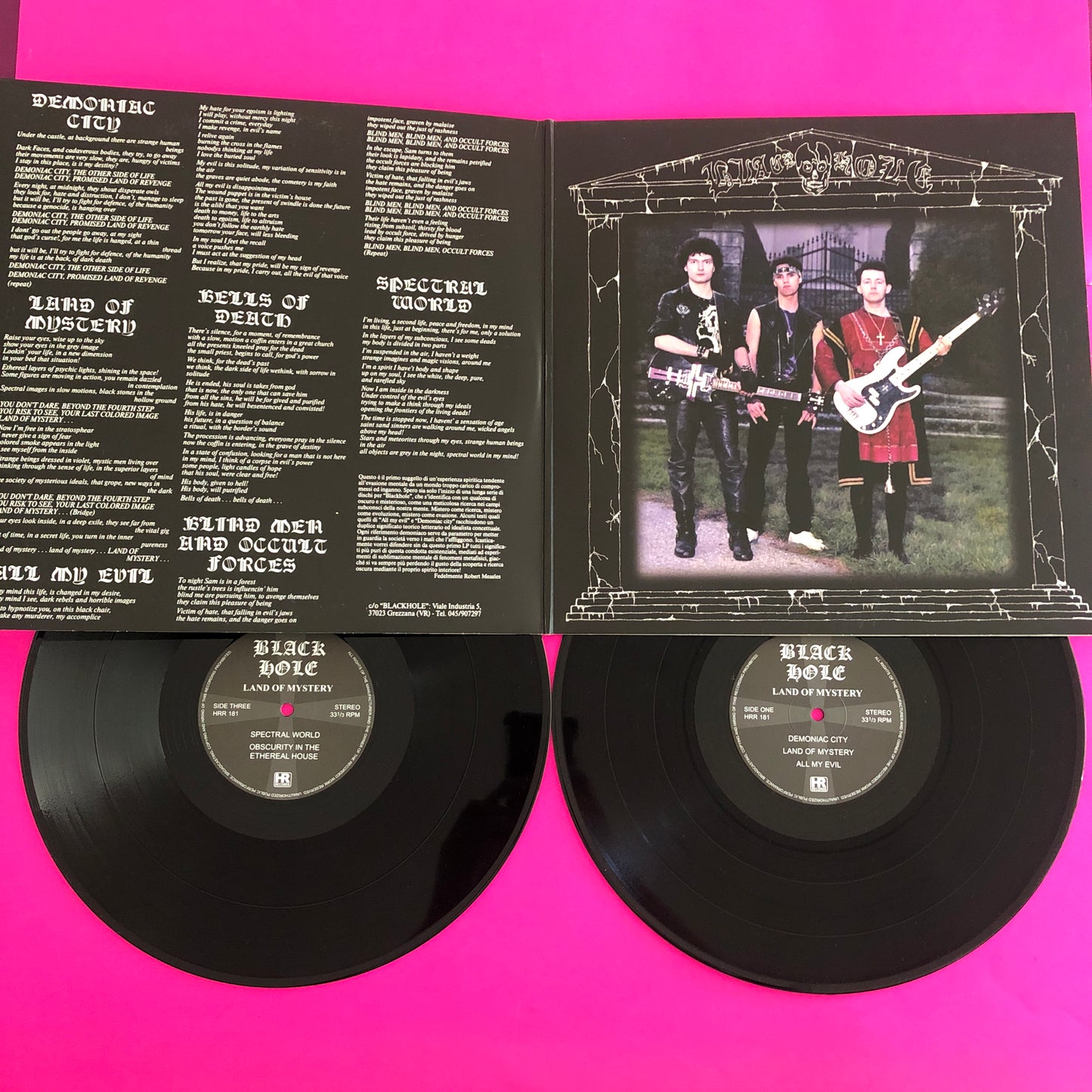 Black Hole (10) : Land Of Mystery (2xLP, Album, RE, Gat)