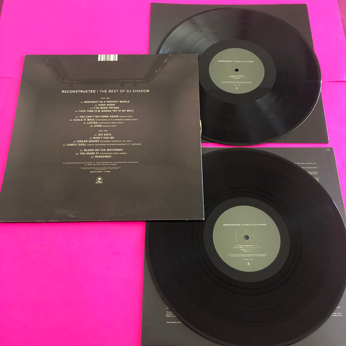 DJ Shadow : Reconstructed | The Best Of DJ Shadow (2xLP, Comp)