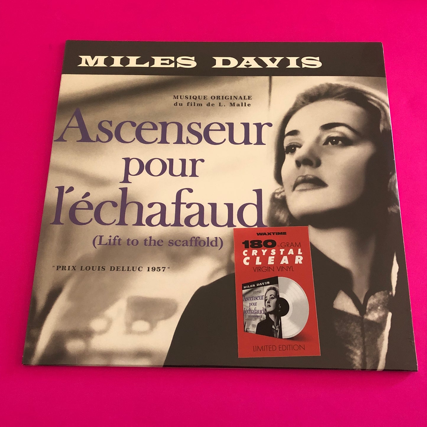 Miles Davis : Ascenseur Pour L'Échafaud (LP, Album, Ltd, RE)