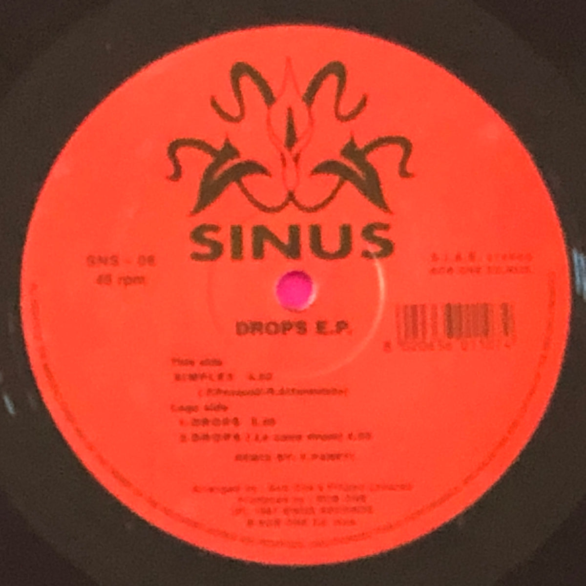 Sinus : Drops E.P. (12")