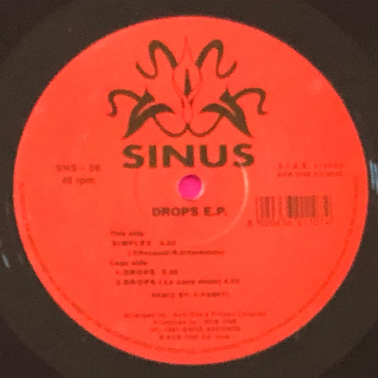 Sinus : Drops E.P. (12")